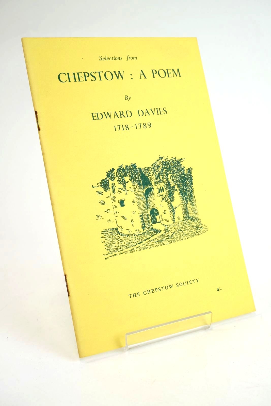 Photo of CHEPSTOW A POEM written by Davies, Edward Waters, Ivor illustrated by Waters, Mercedes published by The Chepstow Society (STOCK CODE: 1329117)  for sale by Stella & Rose's Books