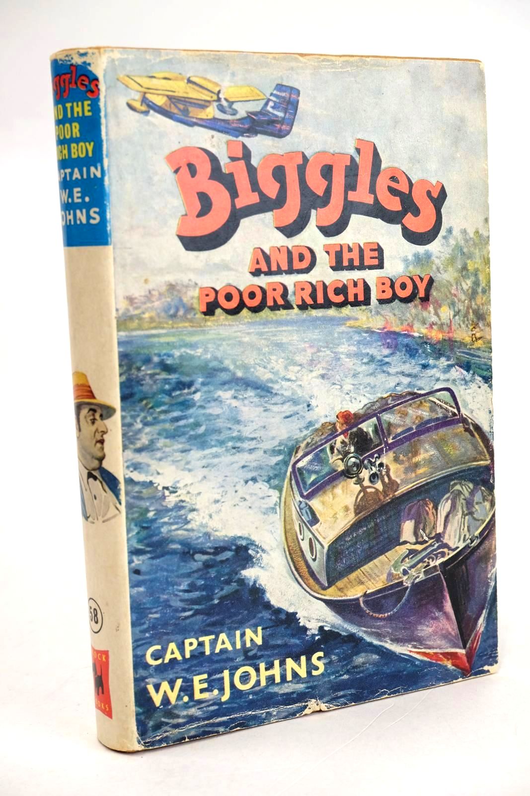 Photo of BIGGLES AND THE POOR RICH BOY written by Johns, W.E. illustrated by Stead, Leslie published by Brockhampton Press (STOCK CODE: 1329660)  for sale by Stella & Rose's Books