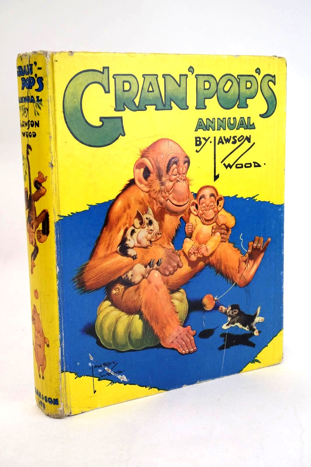 Photo of GRAN'POP'S ANNUAL written by Haughton, W. Lobel, Roma Stevenson, Mabel M. Groom, Arthur et al, illustrated by Wood, Lawson published by Dean &amp; Son Ltd. (STOCK CODE: 1330266)  for sale by Stella & Rose's Books