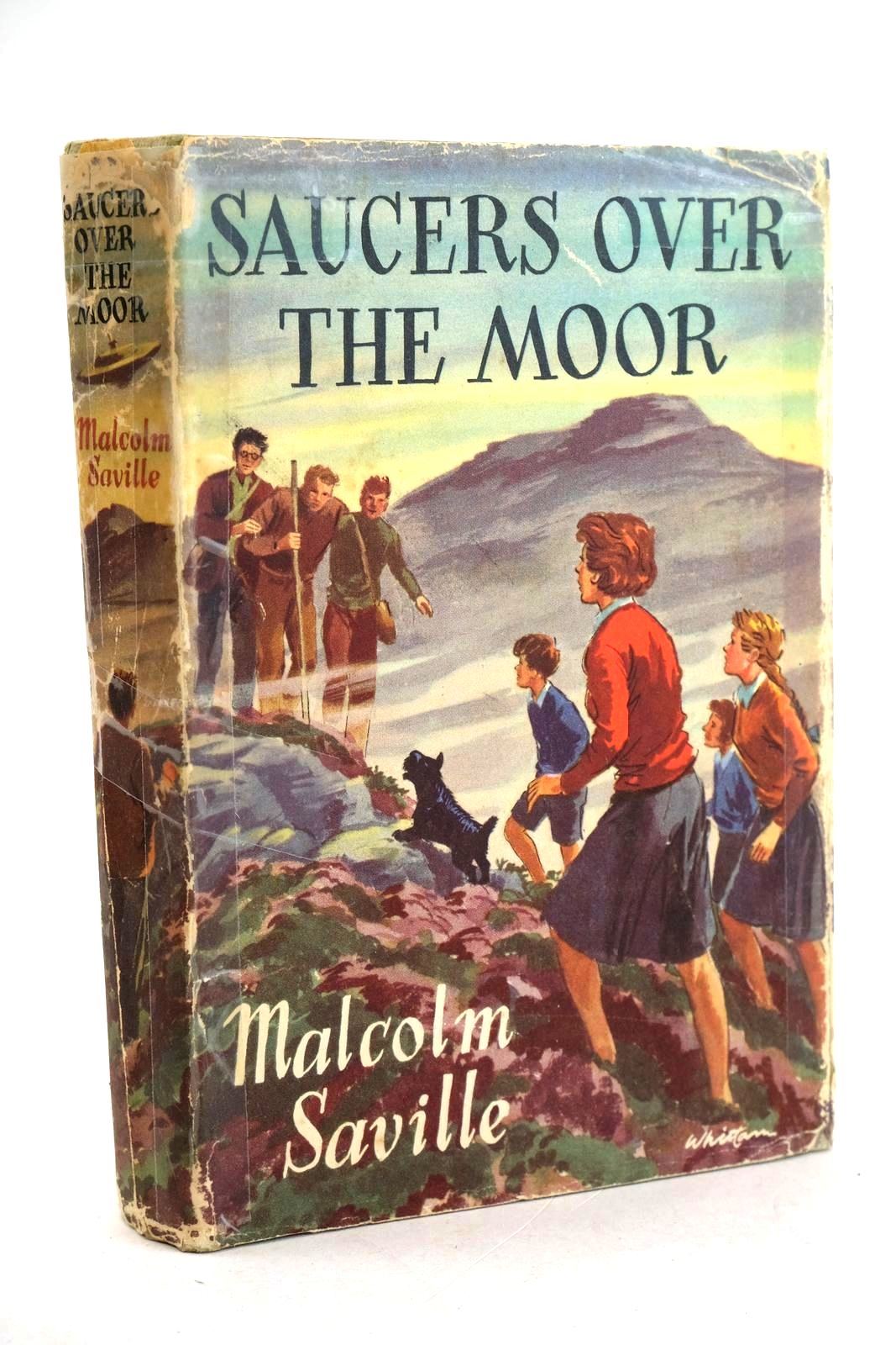 Photo of SAUCERS OVER THE MOOR written by Saville, Malcolm illustrated by Prance, Bertram published by The Children's Book Club (STOCK CODE: 1330590)  for sale by Stella & Rose's Books