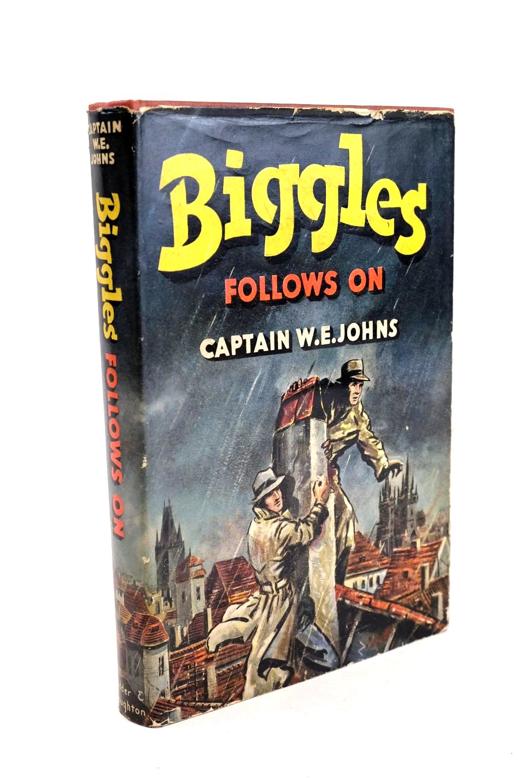 Photo of BIGGLES FOLLOWS ON written by Johns, W.E. illustrated by Stead,  published by Hodder &amp; Stoughton (STOCK CODE: 1330620)  for sale by Stella & Rose's Books