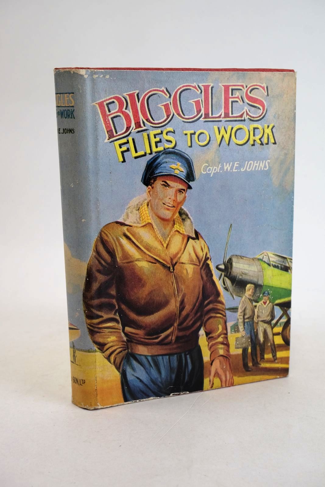 Photo of BIGGLES FLIES TO WORK written by Johns, W.E. published by Dean &amp; Son Ltd. (STOCK CODE: 1330687)  for sale by Stella & Rose's Books