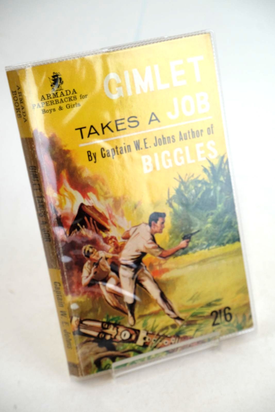 Photo of GIMLET TAKES A JOB written by Johns, W.E. illustrated by Foster, Walter Archer, Peter published by Armada (STOCK CODE: 1330721)  for sale by Stella & Rose's Books