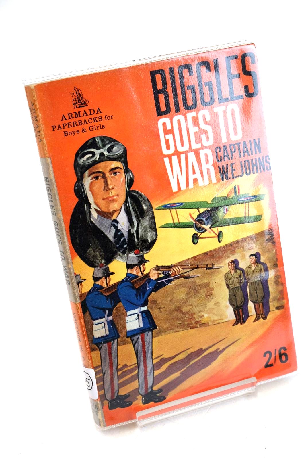 Photo of BIGGLES GOES TO WAR written by Johns, W.E. published by Armada (STOCK CODE: 1330769)  for sale by Stella & Rose's Books