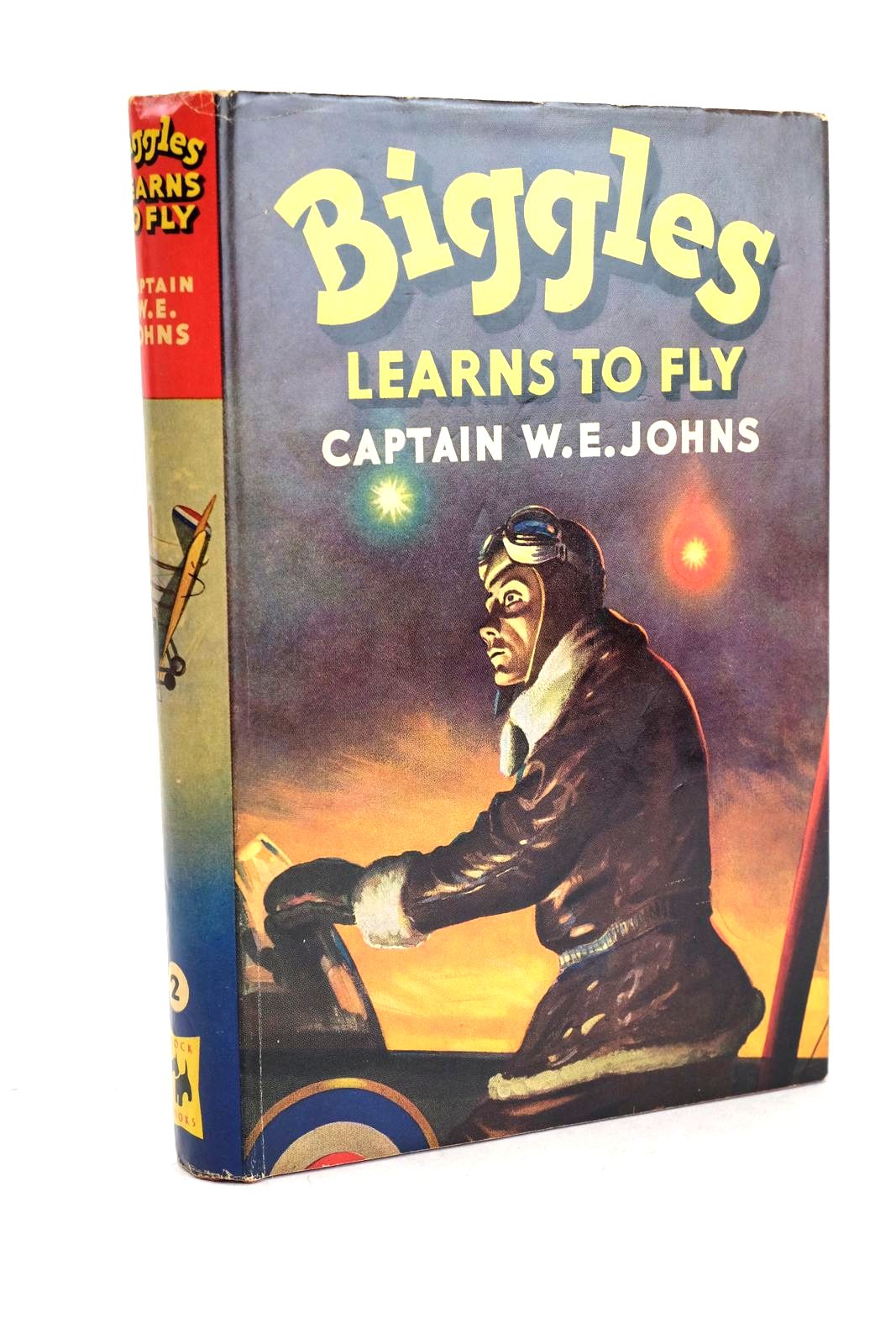 Photo of BIGGLES LEARNS TO FLY written by Johns, W.E. illustrated by Stead, Leslie published by Brockhampton Press (STOCK CODE: 1330779)  for sale by Stella & Rose's Books