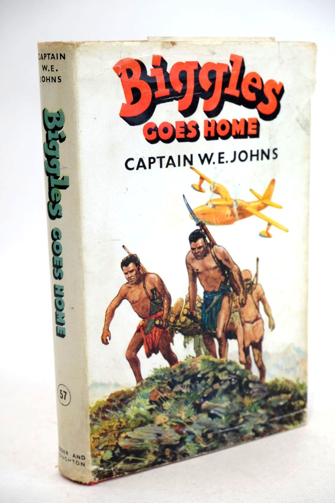 Photo of BIGGLES GOES HOME written by Johns, W.E. illustrated by Stead,  published by Hodder &amp; Stoughton (STOCK CODE: 1330795)  for sale by Stella & Rose's Books