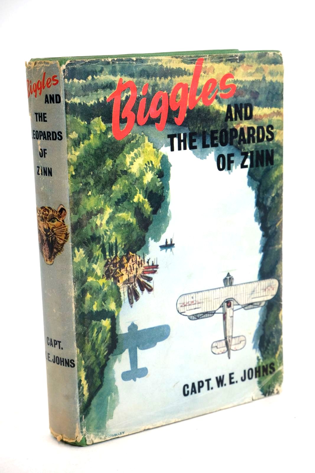 Photo of BIGGLES AND THE LEOPARDS OF ZINN written by Johns, W.E. illustrated by Stead, Leslie published by The Children's Book Club (STOCK CODE: 1330803)  for sale by Stella & Rose's Books