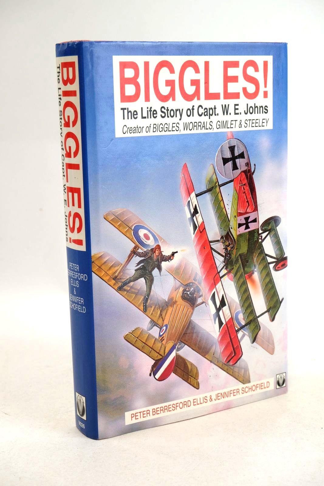 Photo of BIGGLES! THE LIFE STORY OF CAPT. W.E. JOHNS written by Ellis, Peter Berresford Schofield, Jennifer published by Veloce Publishing Plc. (STOCK CODE: 1330869)  for sale by Stella & Rose's Books