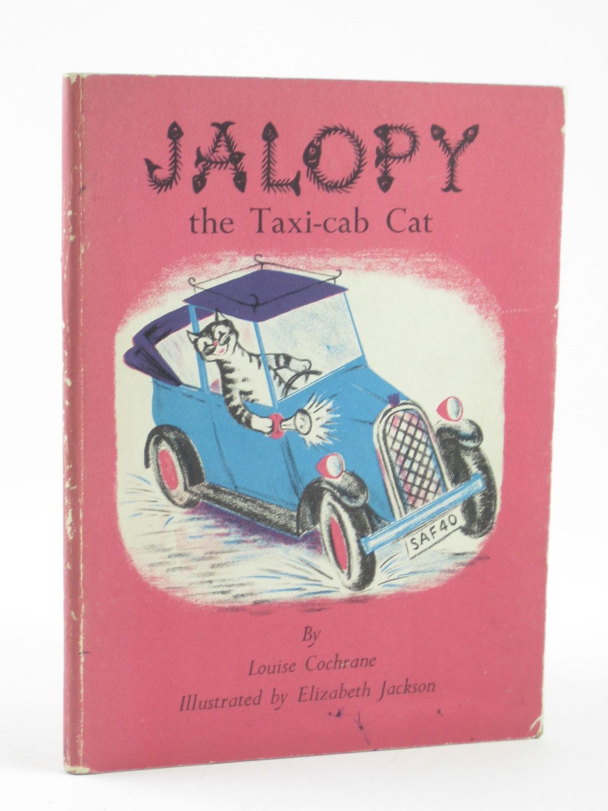 Photo of JALOPY THE TAXI CAB CAT written by Cochrane, Louise illustrated by Jackson, Elizabeth published by Chatto &amp; Windus (STOCK CODE: 1402093)  for sale by Stella & Rose's Books