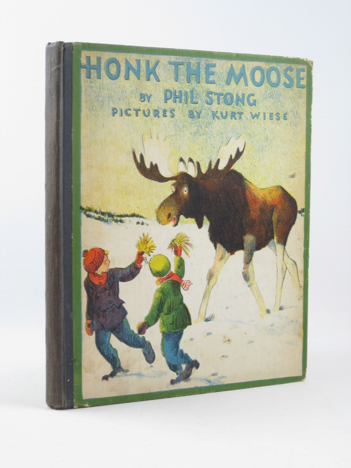 Photo of HONK THE MOOSE written by Stong, Phil illustrated by Wiese, Kurt published by George G. Harrap &amp; Co. Ltd. (STOCK CODE: 1402332)  for sale by Stella & Rose's Books