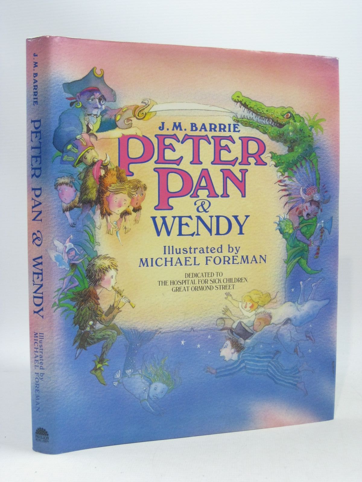 Photo of PETER PAN & WENDY written by Barrie, J.M. illustrated by Foreman, Michael published by Pavilion Books (STOCK CODE: 1404153)  for sale by Stella & Rose's Books