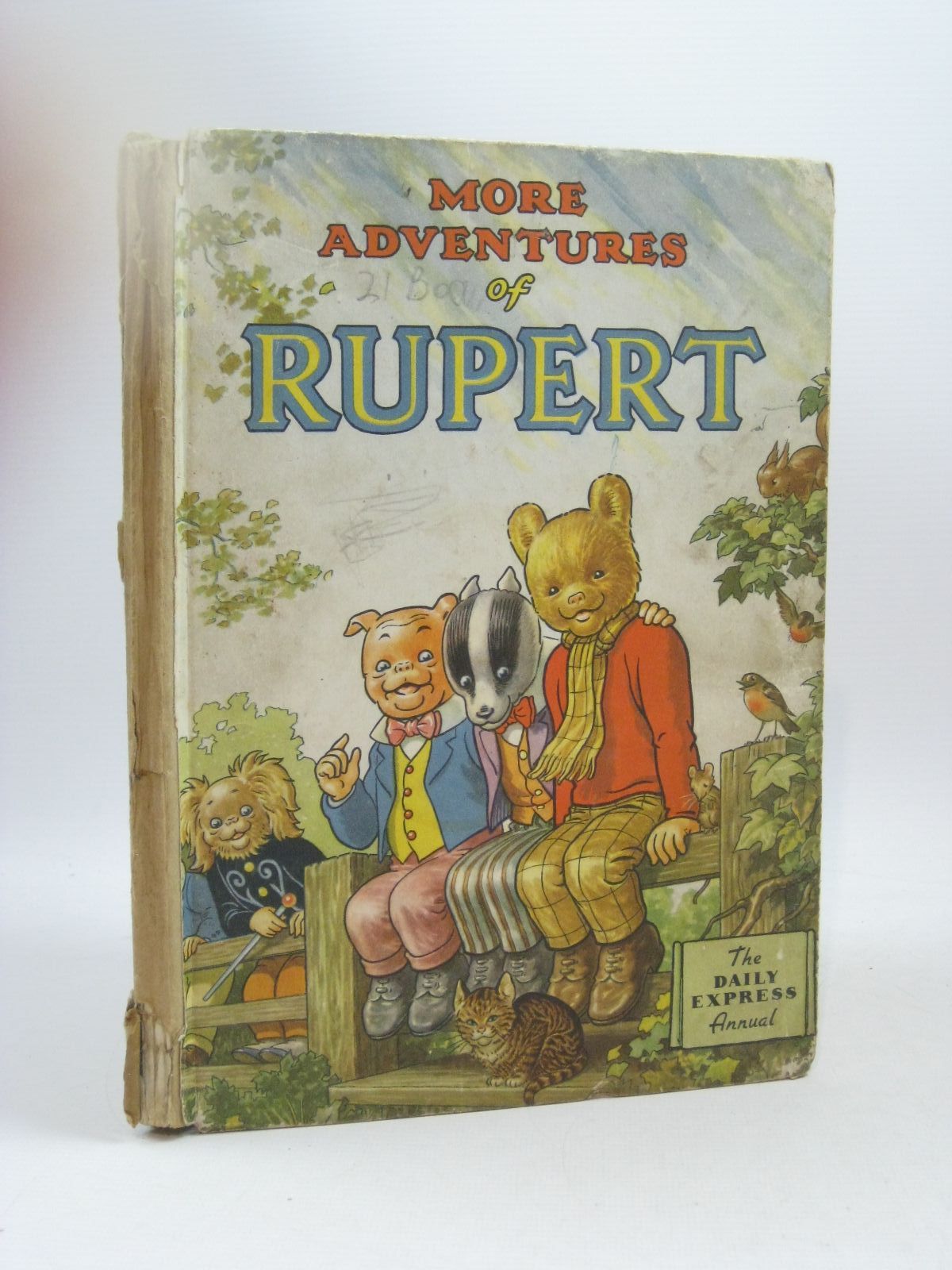 Photo of RUPERT ANNUAL 1953 - MORE ADVENTURES OF RUPERT written by Bestall, Alfred illustrated by Bestall, Alfred published by Daily Express (STOCK CODE: 1404356)  for sale by Stella & Rose's Books