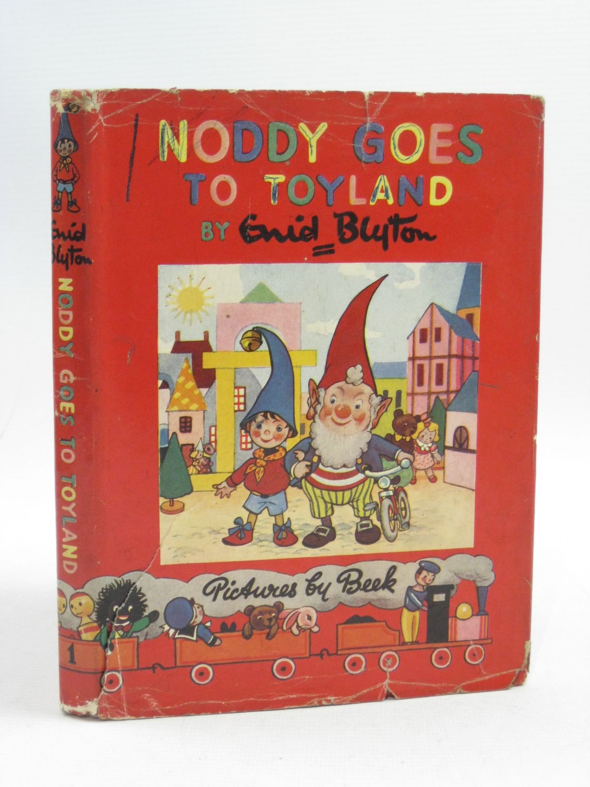 Photo of NODDY GOES TO TOYLAND written by Blyton, Enid illustrated by Beek,  published by Sampson Low, Marston & Co. Ltd. (STOCK CODE: 1404621)  for sale by Stella & Rose's Books