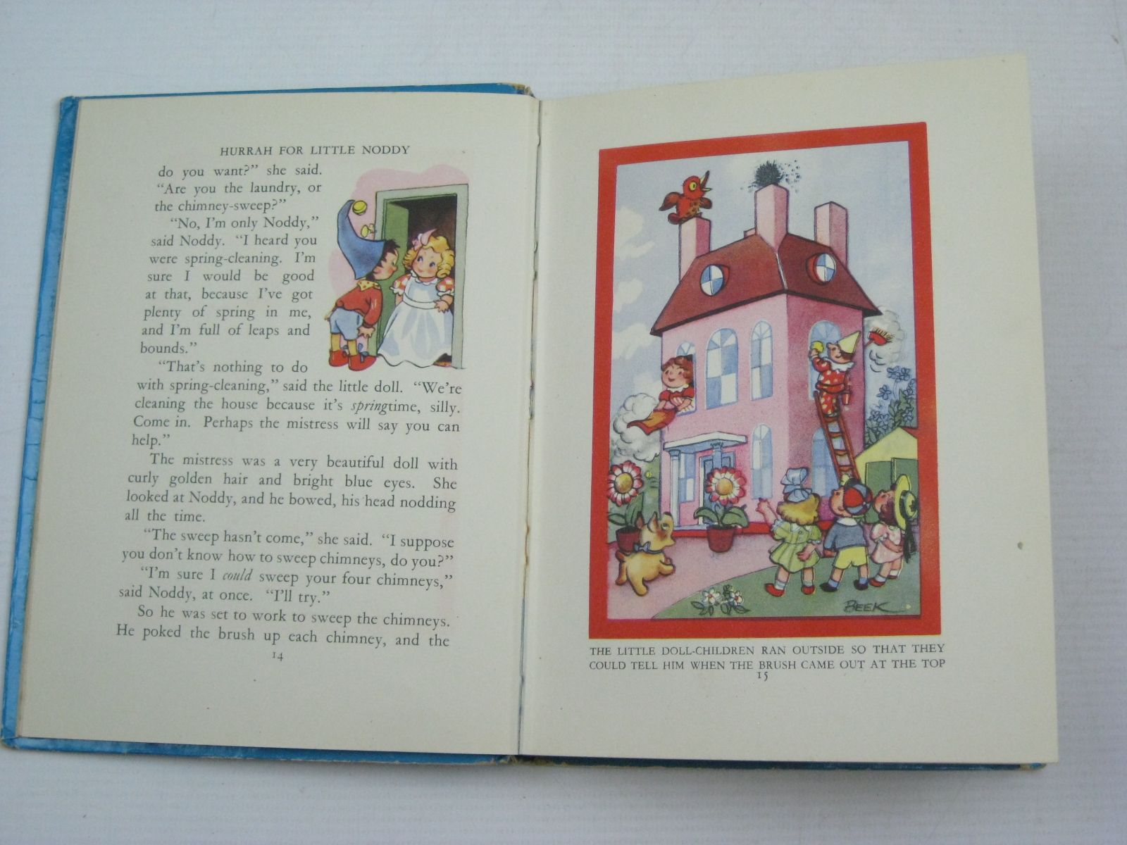 Photo of HURRAH FOR LITTLE NODDY written by Blyton, Enid illustrated by Beek,  published by Sampson Low, Marston & Co. Ltd. (STOCK CODE: 1404623)  for sale by Stella & Rose's Books
