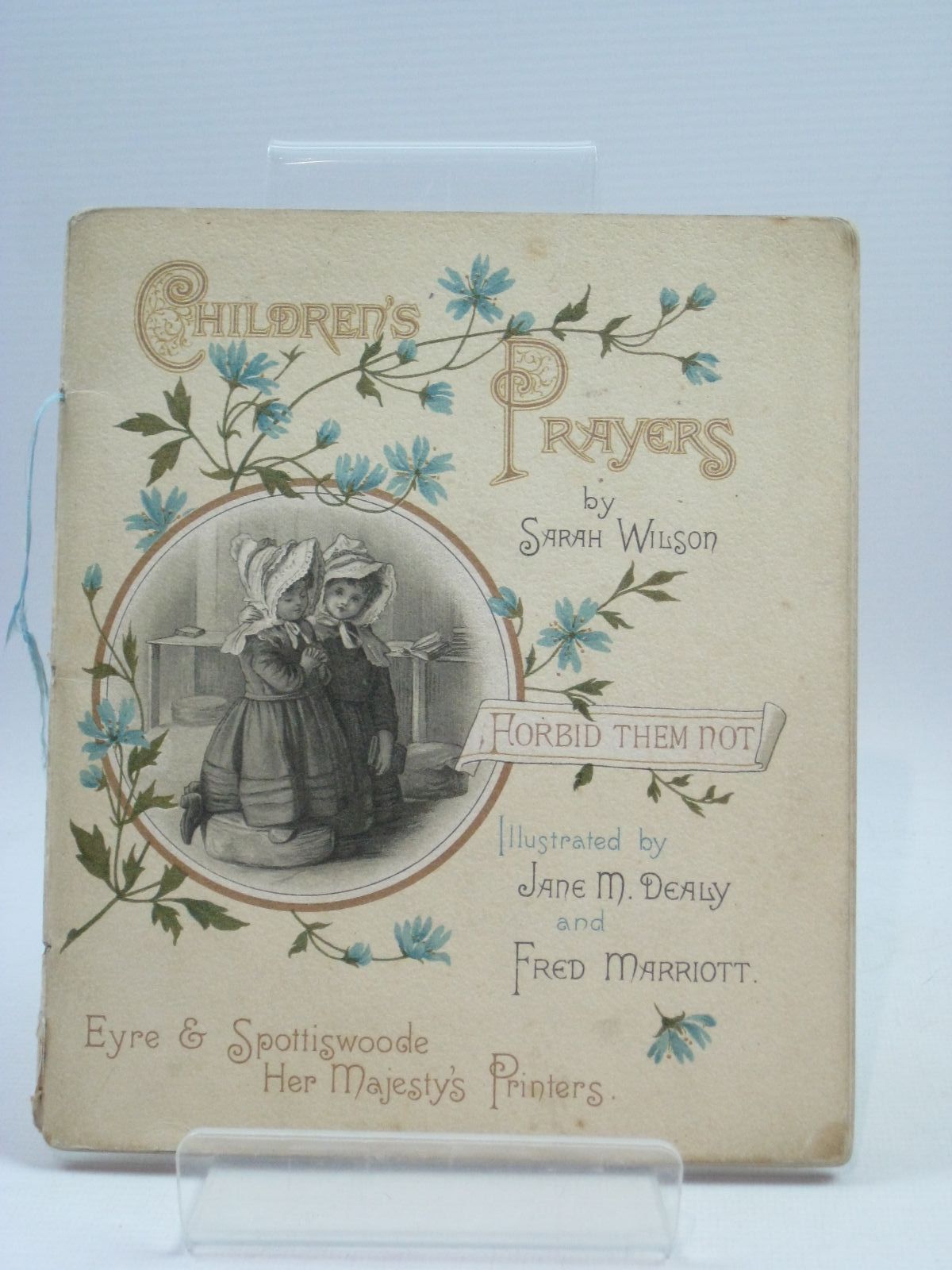 Photo of CHILDREN'S PRAYERS written by Wilson, Sarah illustrated by Dealy, Jane M. Marriott, Fred published by Eyre &amp; Spottiswoode (STOCK CODE: 1404808)  for sale by Stella & Rose's Books