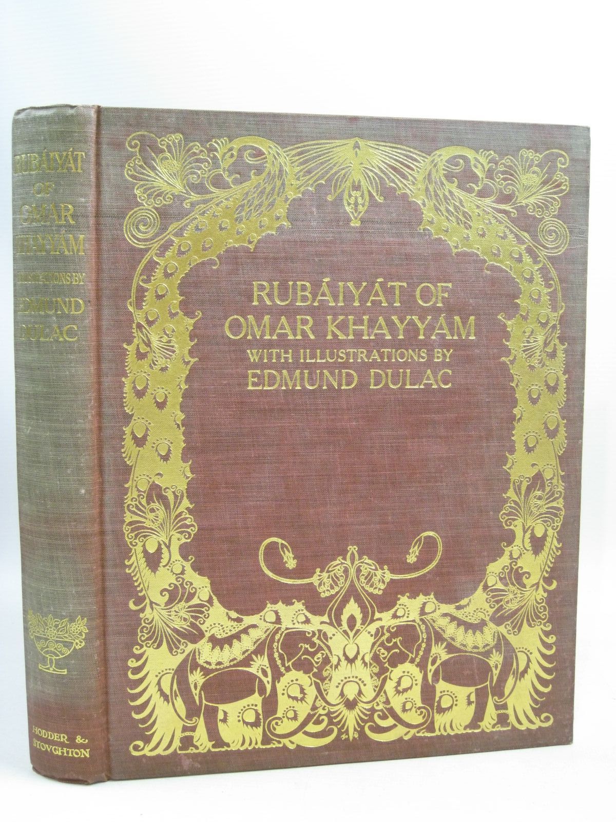 Photo of RUBAIYAT OF OMAR KHAYYAM written by Khayyam, Omar Fitzgerald, Edward illustrated by Dulac, Edmund published by Hodder &amp; Stoughton (STOCK CODE: 1404947)  for sale by Stella & Rose's Books