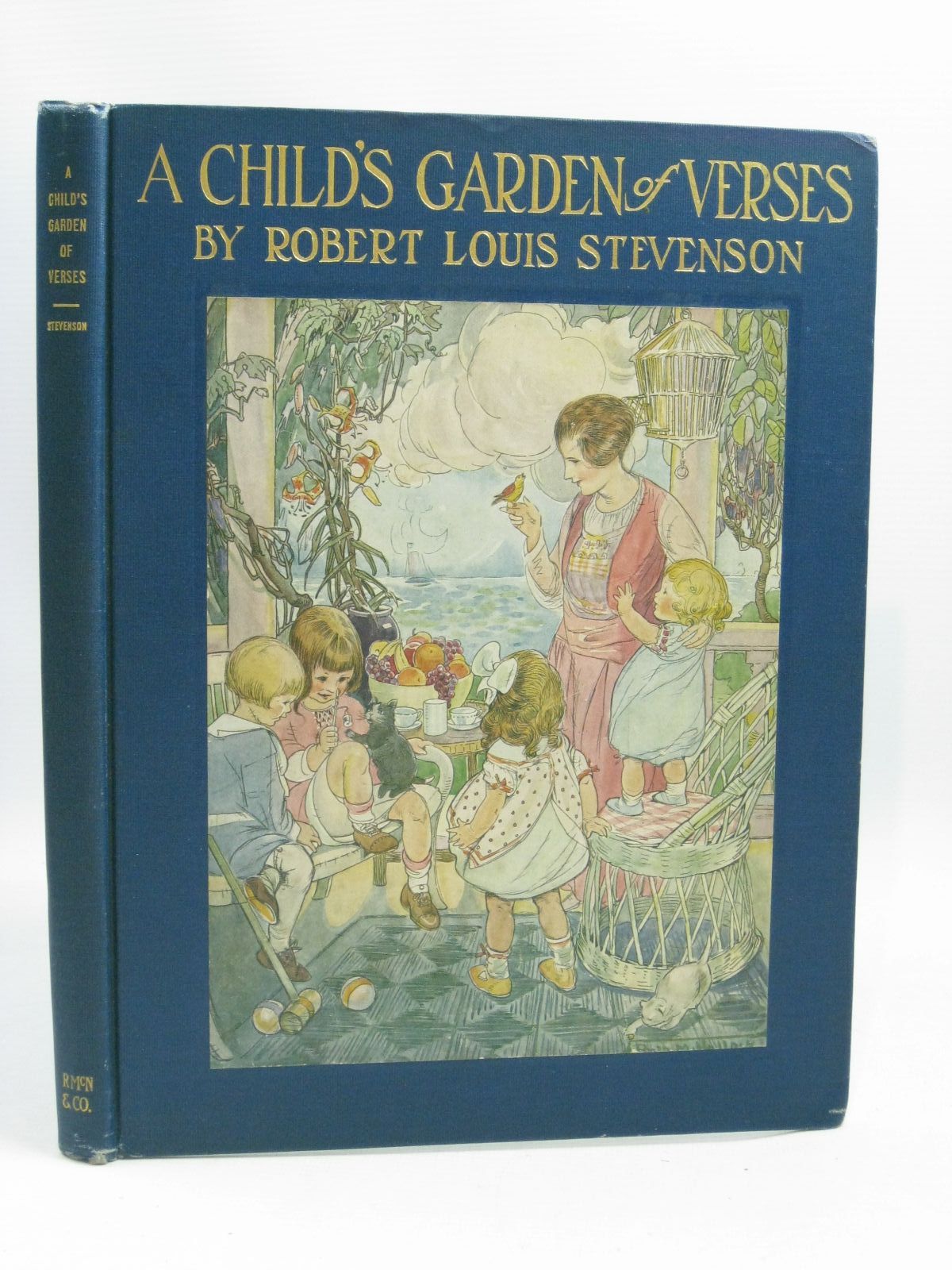 A Child's Garden of Verses. by Stevenson, Robert Louis. Illus. by
