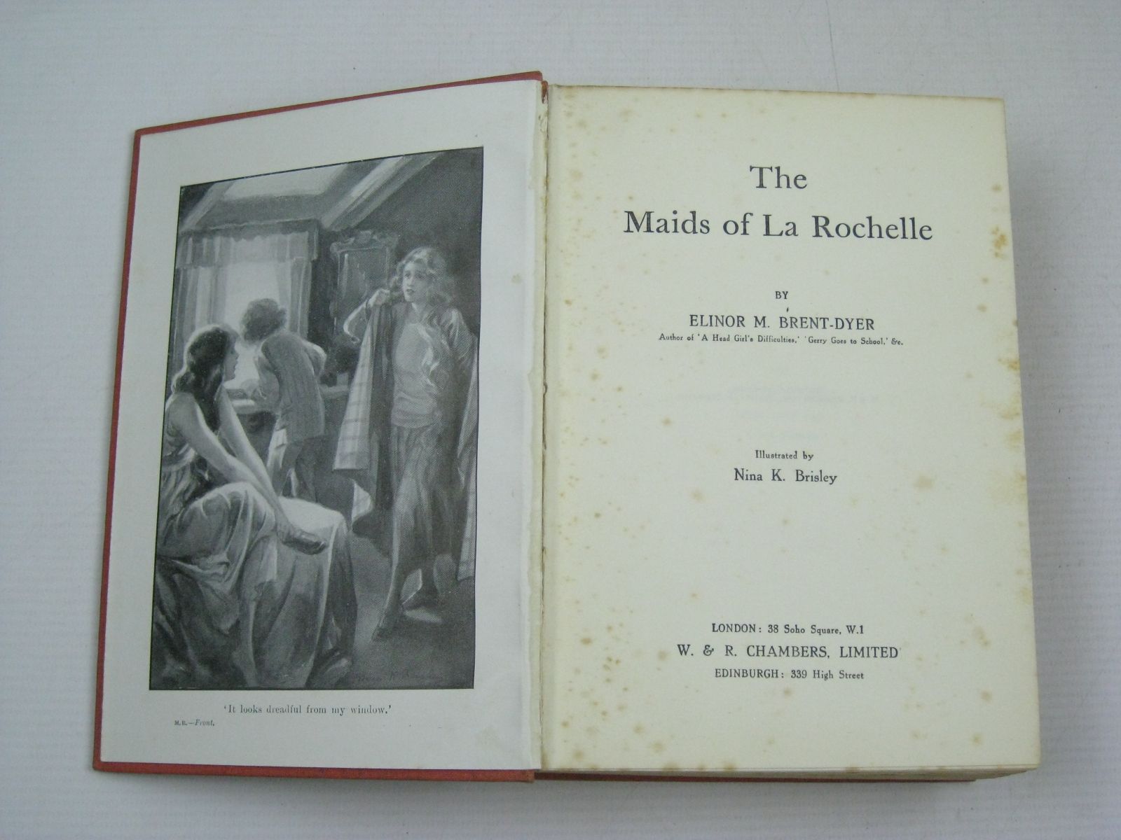 Photo of THE MAIDS OF LA ROCHELLE written by Brent-Dyer, Elinor M. illustrated by Brisley, Nina K. published by W. & R. Chambers Limited (STOCK CODE: 1405186)  for sale by Stella & Rose's Books