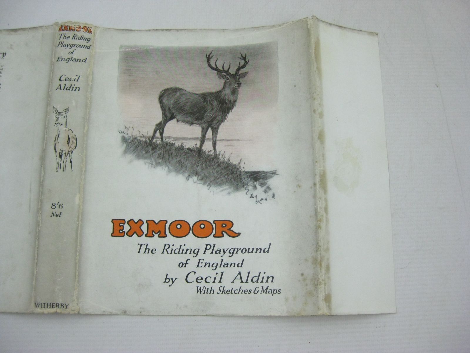 Photo of EXMOOR - THE RIDING PLAYGROUND OF ENGLAND written by Aldin, Cecil illustrated by Aldin, Cecil published by H. F. & G. Witherby (STOCK CODE: 1405205)  for sale by Stella & Rose's Books