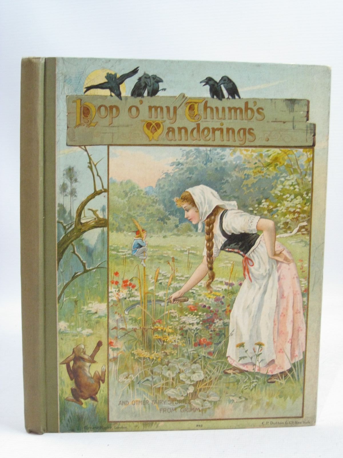 Photo of HOP O' MY THUMB'S WANDERINGS written by Grimm, Brothers illustrated by Lance, E. et al., published by Ernest Nister (STOCK CODE: 1405210)  for sale by Stella & Rose's Books