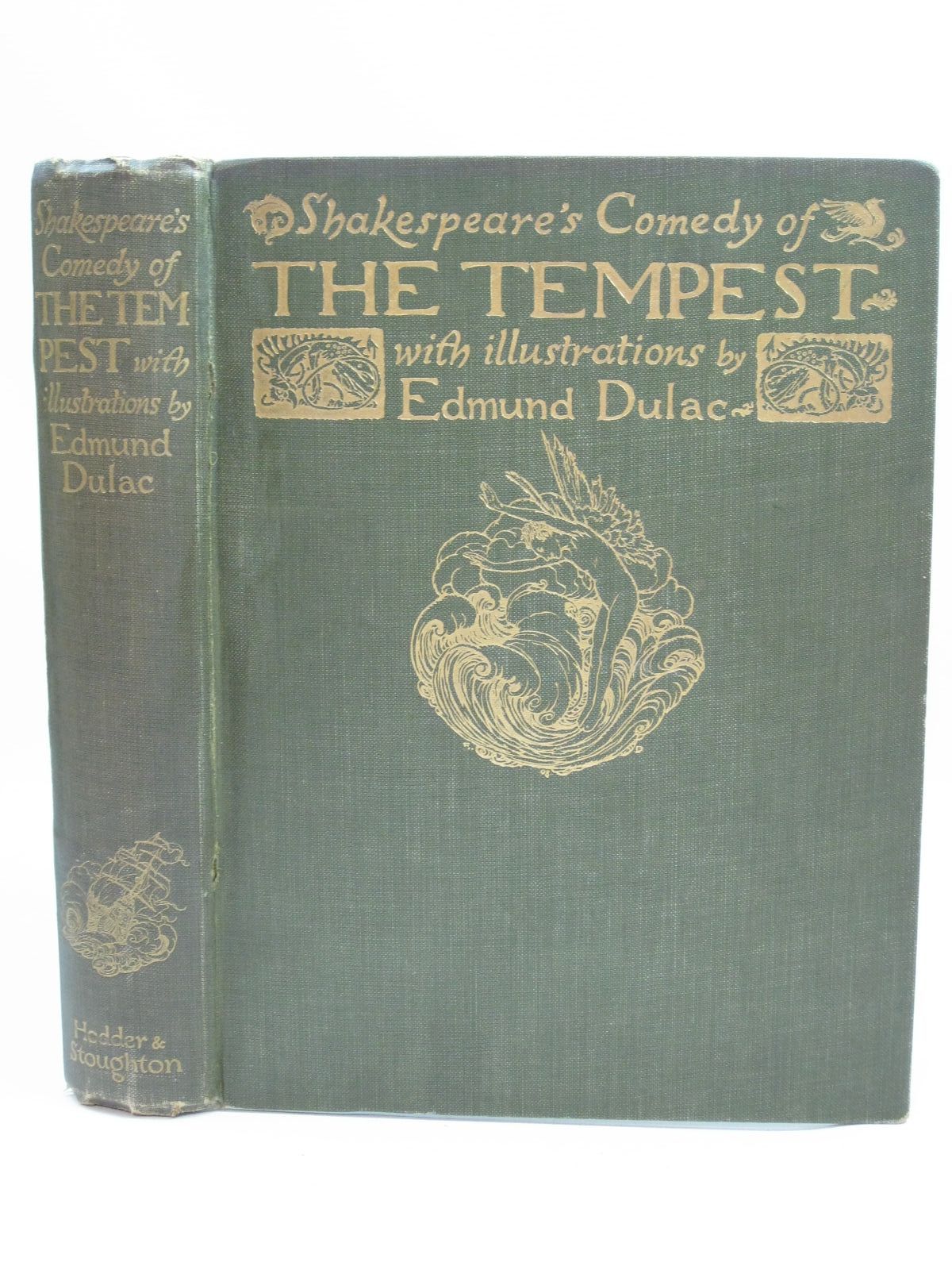 Photo of SHAKESPEARE'S COMEDY OF THE TEMPEST written by Shakespeare, William illustrated by Dulac, Edmund published by Hodder &amp; Stoughton (STOCK CODE: 1405218)  for sale by Stella & Rose's Books