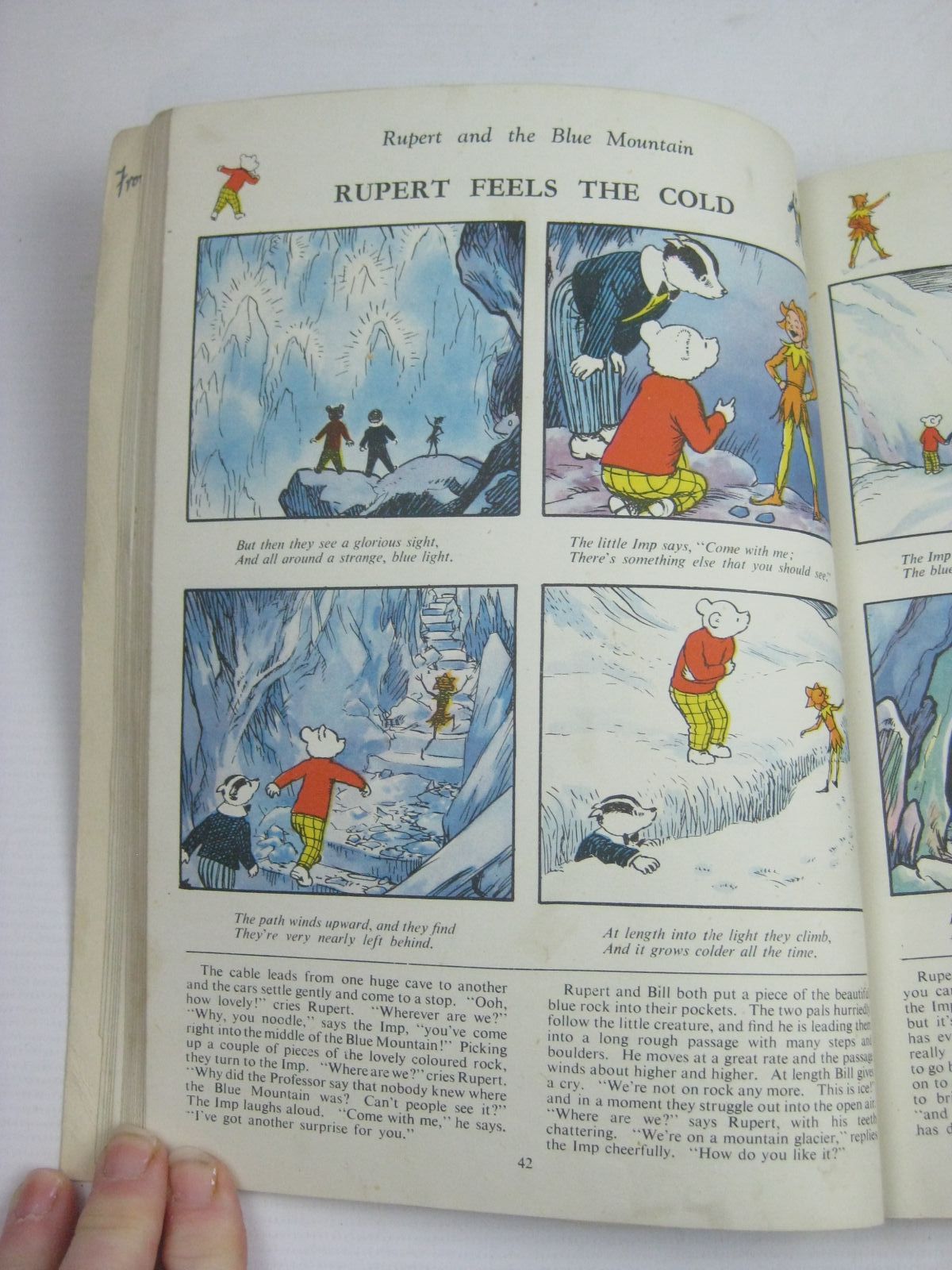 Photo of RUPERT ANNUAL 1946 - THE NEW RUPERT BOOK written by Bestall, Alfred illustrated by Bestall, Alfred published by Daily Express (STOCK CODE: 1405467)  for sale by Stella & Rose's Books