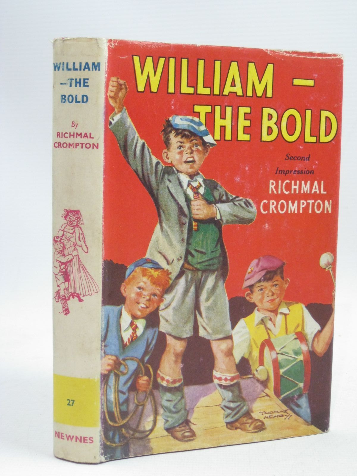 Photo of WILLIAM-THE BOLD written by Crompton, Richmal illustrated by Henry, Thomas published by George Newnes Ltd. (STOCK CODE: 1405567)  for sale by Stella & Rose's Books