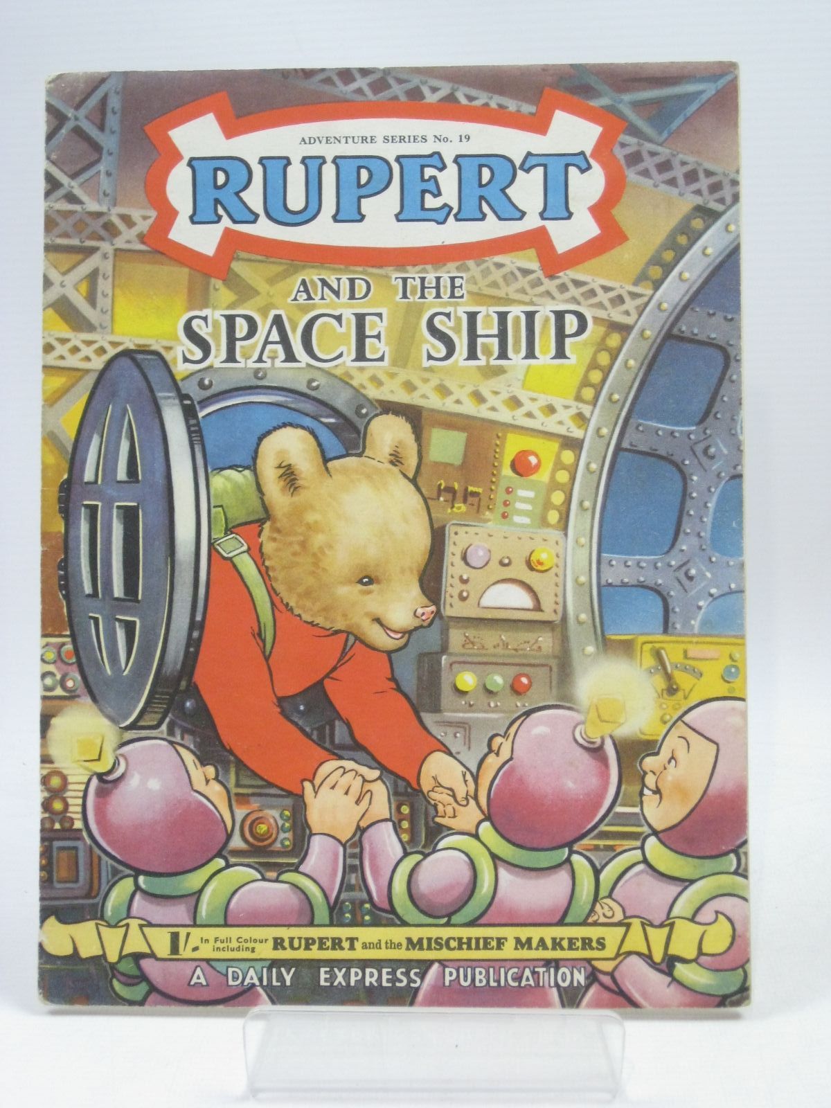 Photo of RUPERT ADVENTURE SERIES No. 19 - RUPERT AND THE SPACE SHIP written by Bestall, Alfred illustrated by Bestall, Alfred published by Daily Express (STOCK CODE: 1405713)  for sale by Stella & Rose's Books
