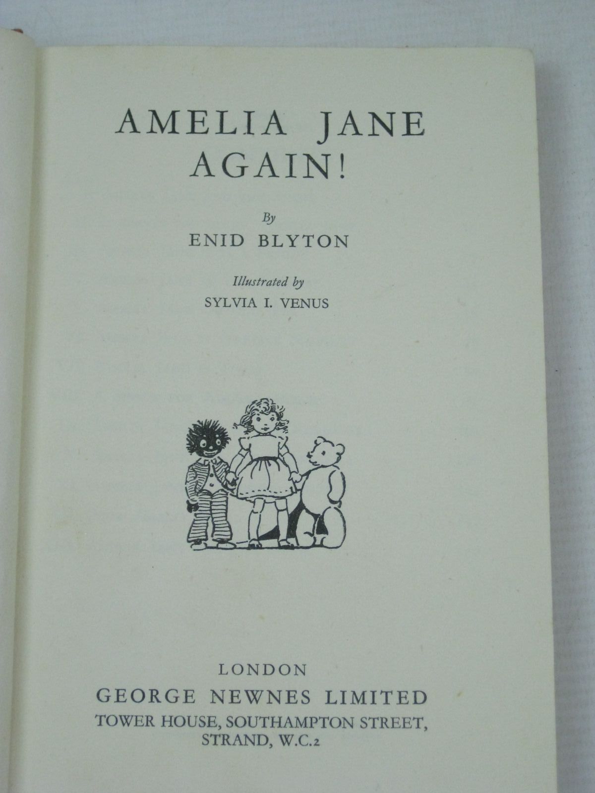 Photo of AMELIA JANE AGAIN written by Blyton, Enid illustrated by Venus, Sylvia published by George Newnes Ltd. (STOCK CODE: 1405858)  for sale by Stella & Rose's Books