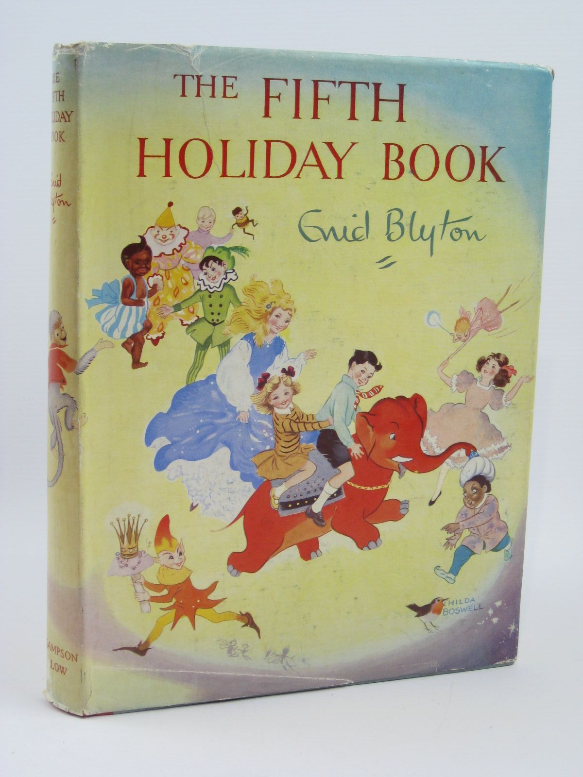 Photo of THE FIFTH HOLIDAY BOOK written by Blyton, Enid illustrated by Lee, Mary Kendal
et al.,  published by Sampson Low, Marston & Co. Ltd. (STOCK CODE: 1406154)  for sale by Stella & Rose's Books