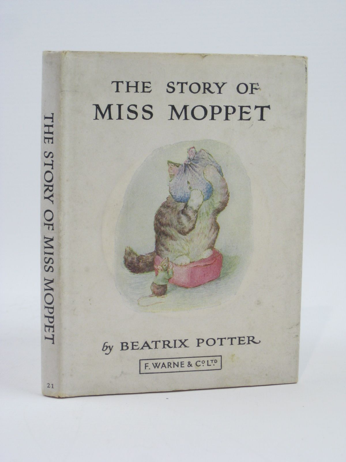 Photo of THE STORY OF MISS MOPPET written by Potter, Beatrix illustrated by Potter, Beatrix published by Frederick Warne &amp; Co Ltd. (STOCK CODE: 1406168)  for sale by Stella & Rose's Books
