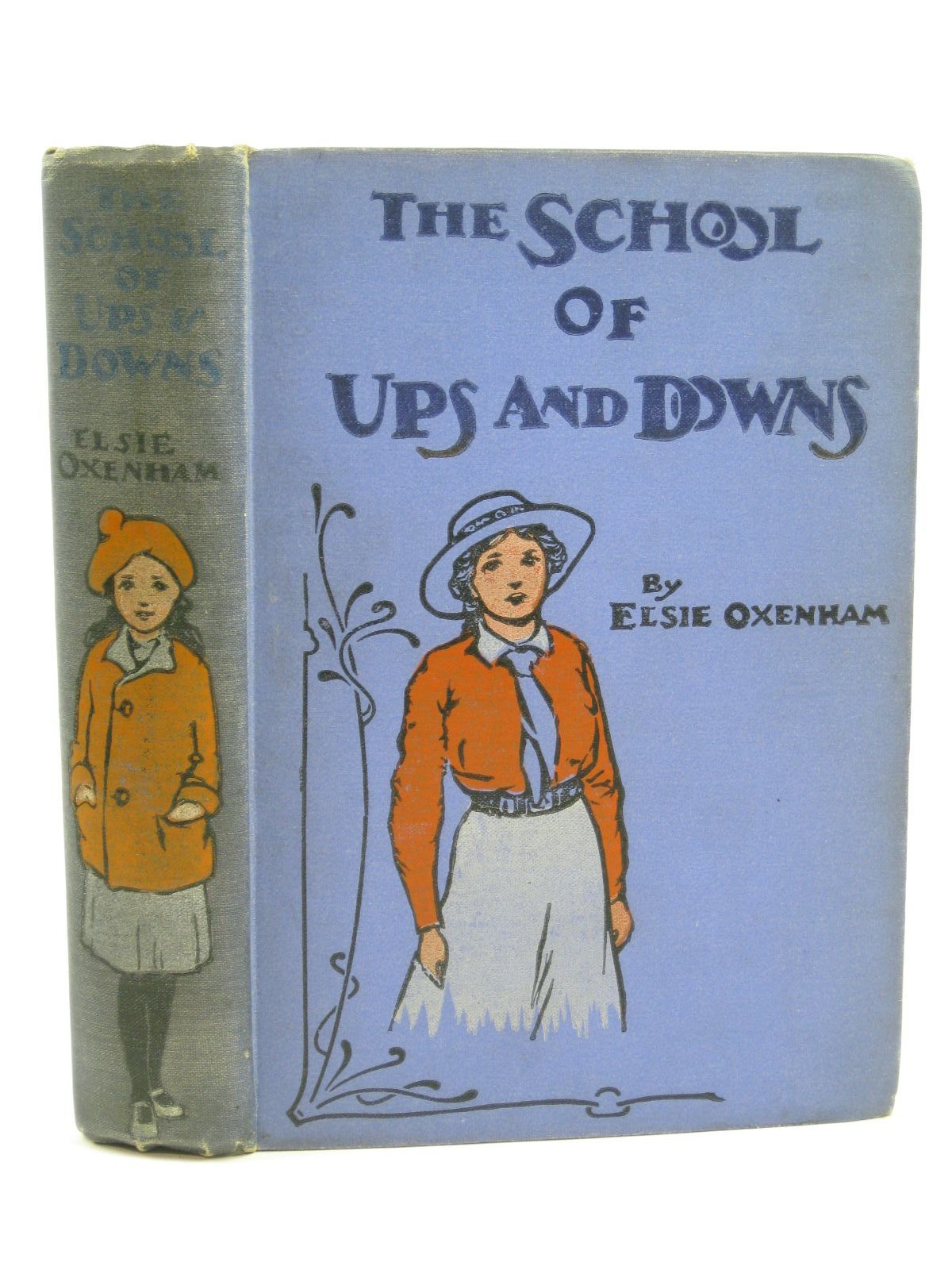 Photo of THE SCHOOL OF UPS AND DOWNS written by Oxenham, Elsie J. illustrated by Earnshaw, Harold C. published by W. &amp; R. Chambers (STOCK CODE: 1406217)  for sale by Stella & Rose's Books