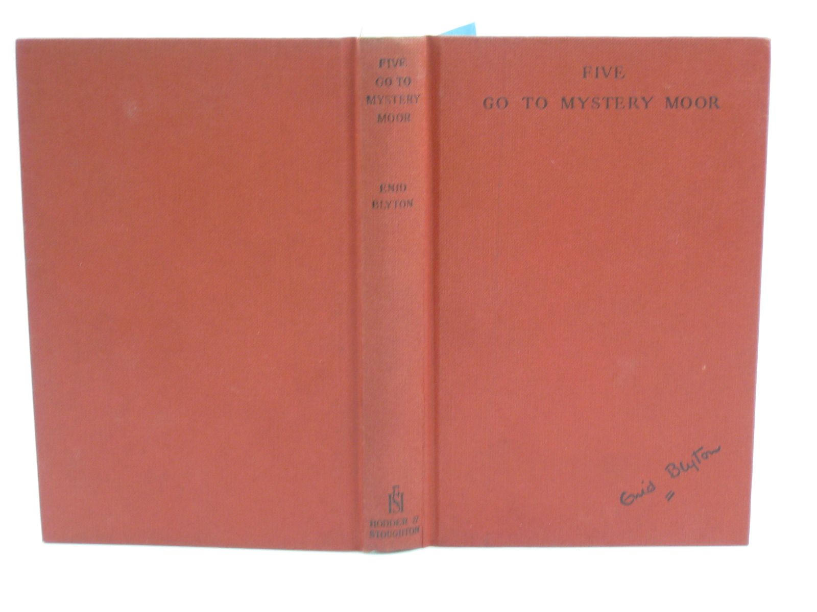 Stella & Rose's Books : FIVE GO TO MYSTERY MOOR Written By Enid Blyton ...