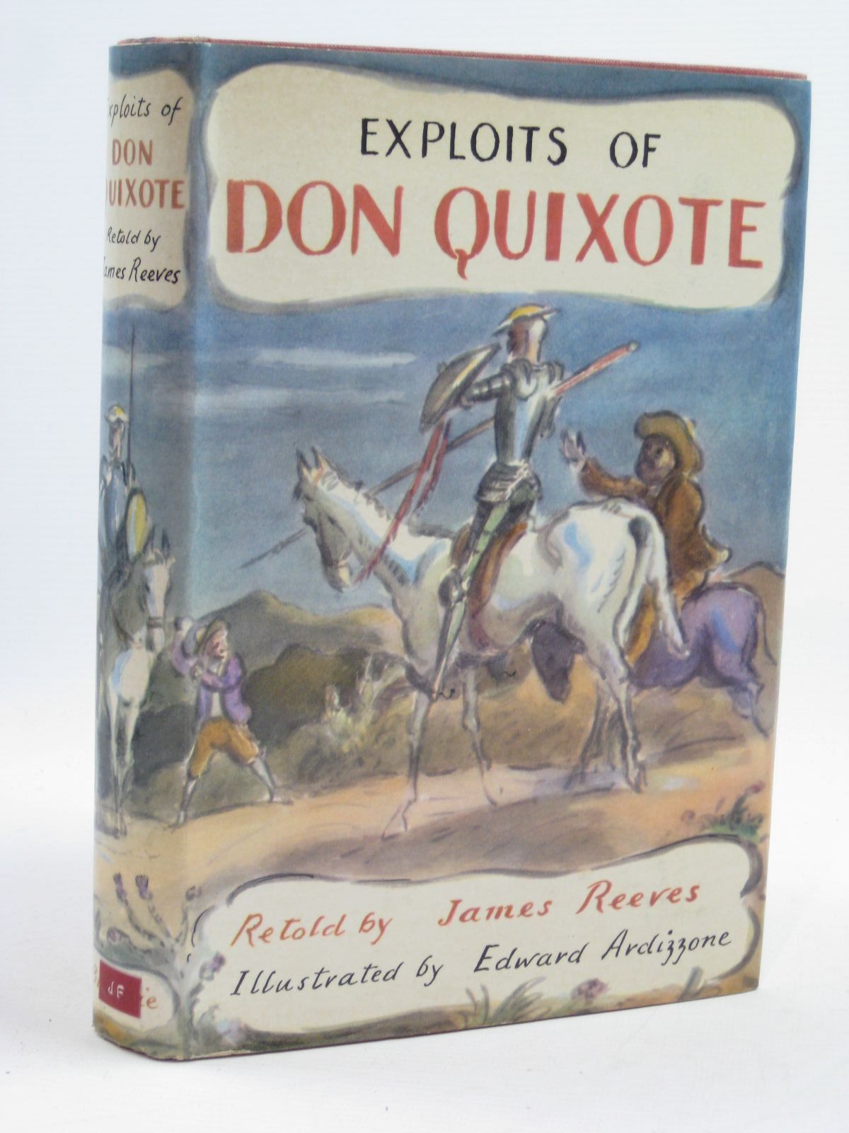 Photo of EXPLOITS OF DON QUIXOTE written by Reeves, James illustrated by Ardizzone, Edward published by Blackie &amp; Son Ltd. (STOCK CODE: 1406808)  for sale by Stella & Rose's Books
