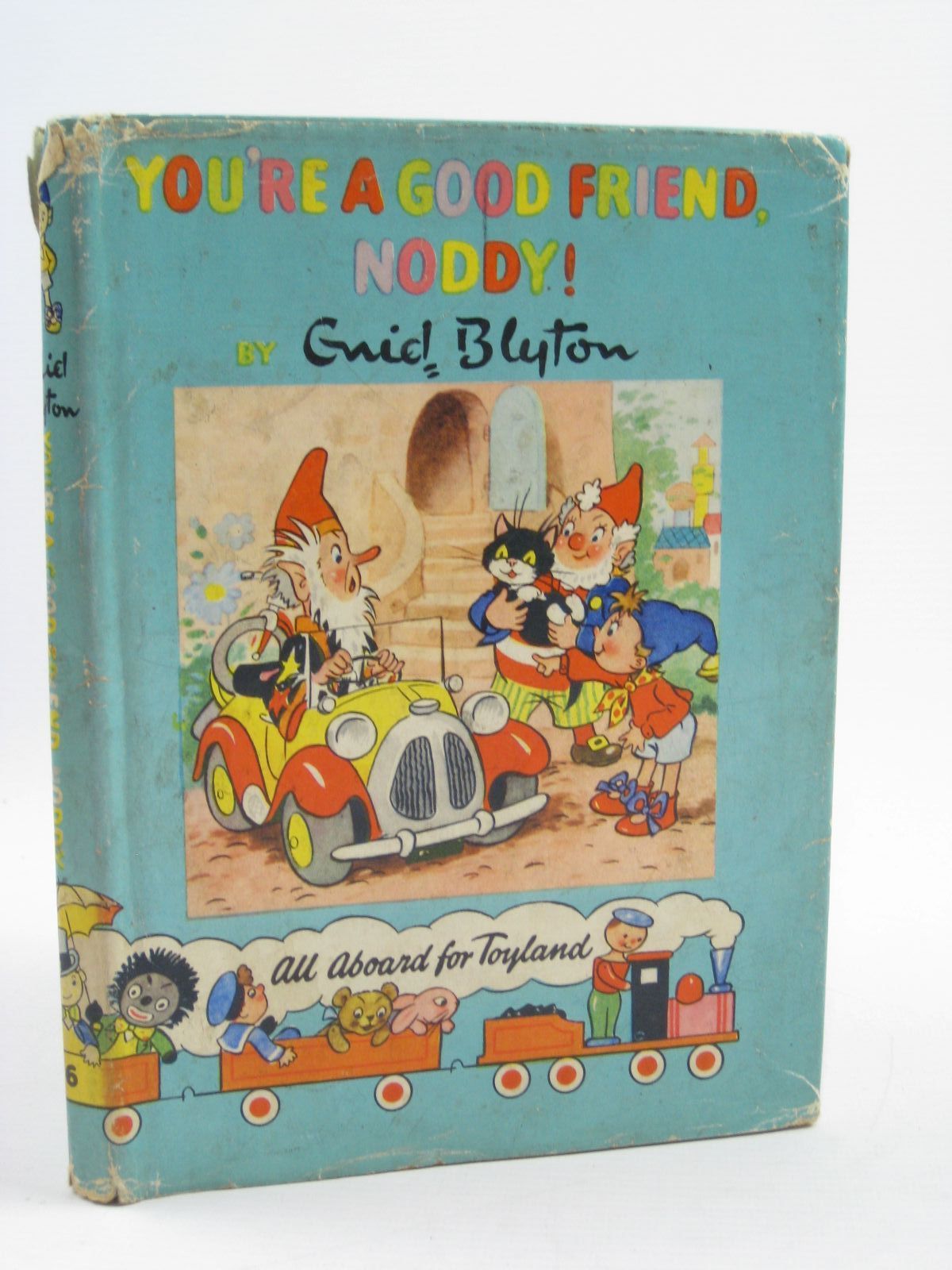 Photo of YOU'RE A GOOD FRIEND NODDY! written by Blyton, Enid illustrated by Lee, Robert Tyndall, Robert published by Sampson Low, Marston &amp; Co. Ltd., D.V. Publications Ltd. (STOCK CODE: 1406998)  for sale by Stella & Rose's Books