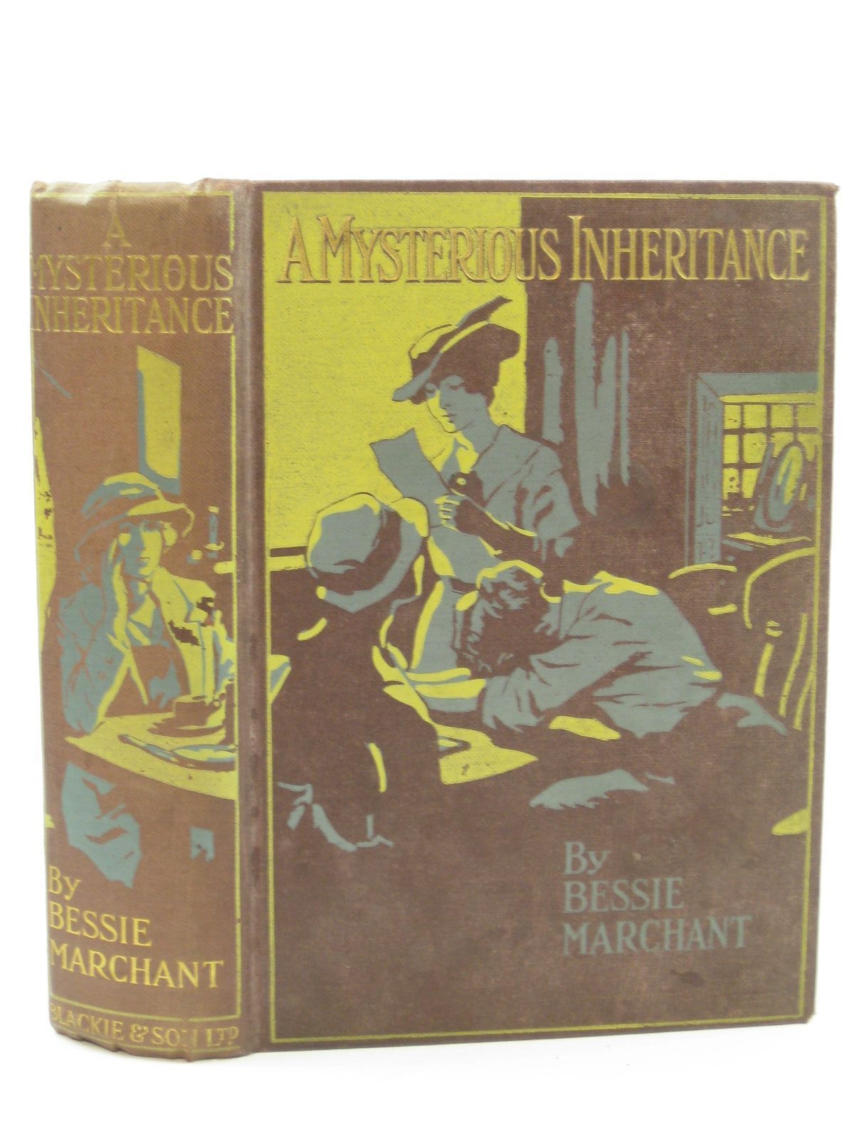 Photo of A MYSTERIOUS INHERITANCE written by Marchant, Bessie illustrated by Cuneo, Cyrus published by Blackie &amp; Son Ltd. (STOCK CODE: 1407109)  for sale by Stella & Rose's Books