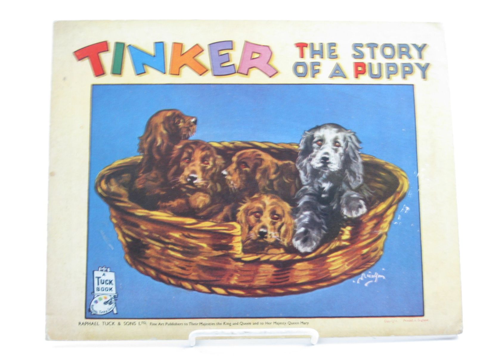 Photo of TINKER THE STORY OF A PUPPY published by Raphael Tuck &amp; Sons Ltd. (STOCK CODE: 1501867)  for sale by Stella & Rose's Books