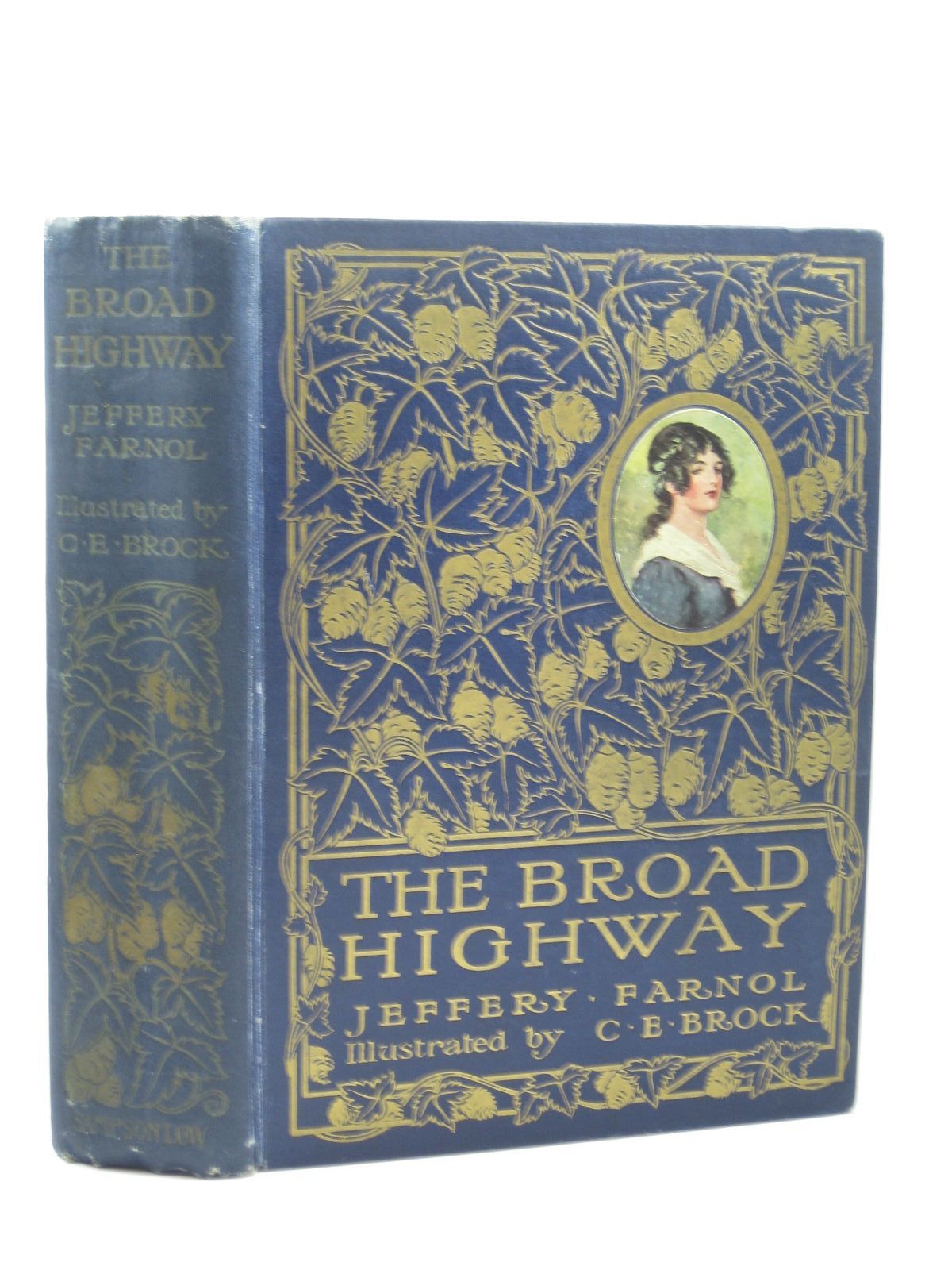 Photo of THE BROAD HIGHWAY written by Farnol, Jeffery illustrated by Brock, C.E. published by Sampson Low, Marston & Co. Ltd. (STOCK CODE: 1502327)  for sale by Stella & Rose's Books