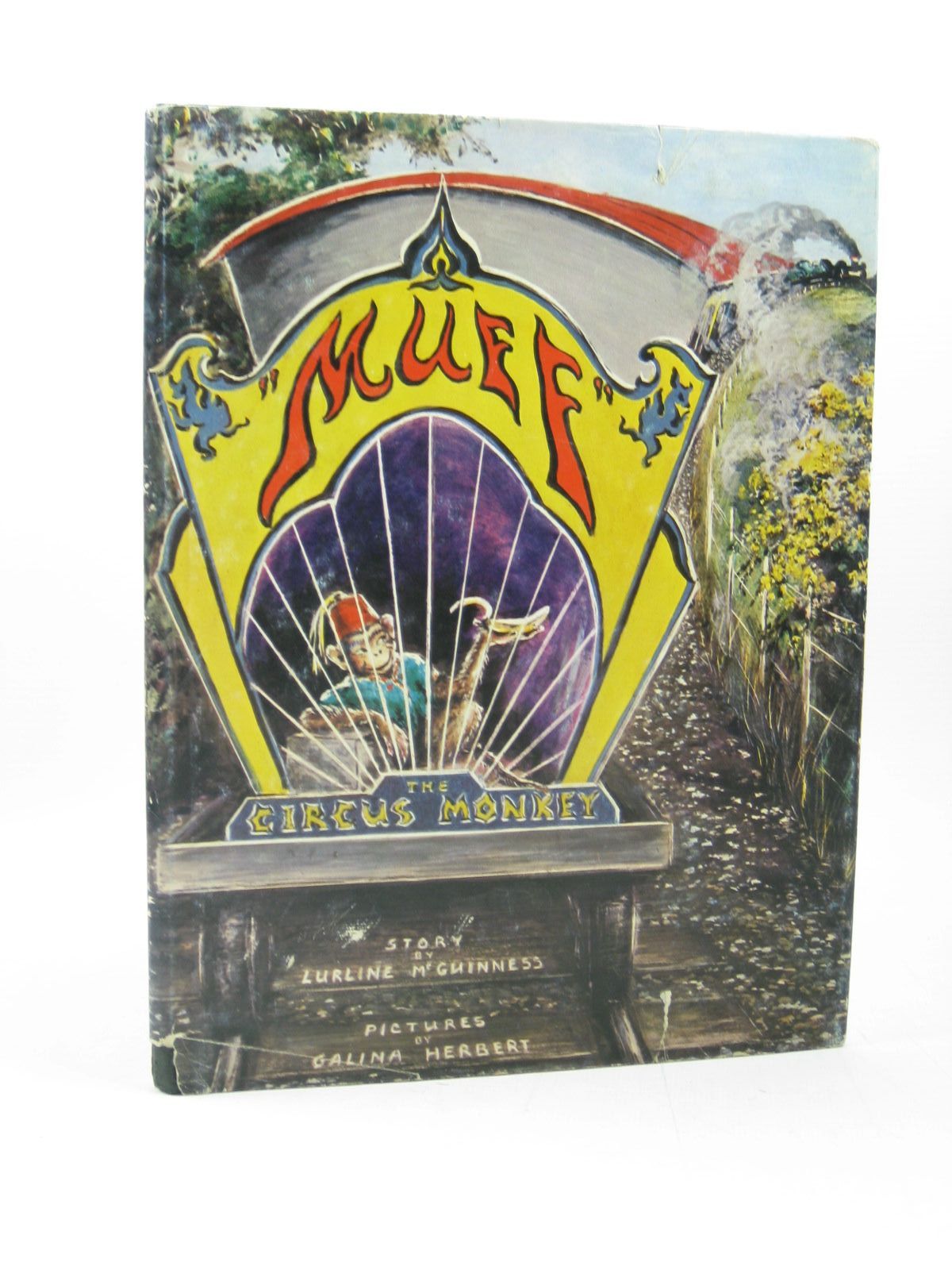Photo of MUFF THE CIRCUS MONKEY written by McGuinness, Lurline illustrated by Herbert, Galina published by Angus &amp; Robertson Ltd. (STOCK CODE: 1502756)  for sale by Stella & Rose's Books