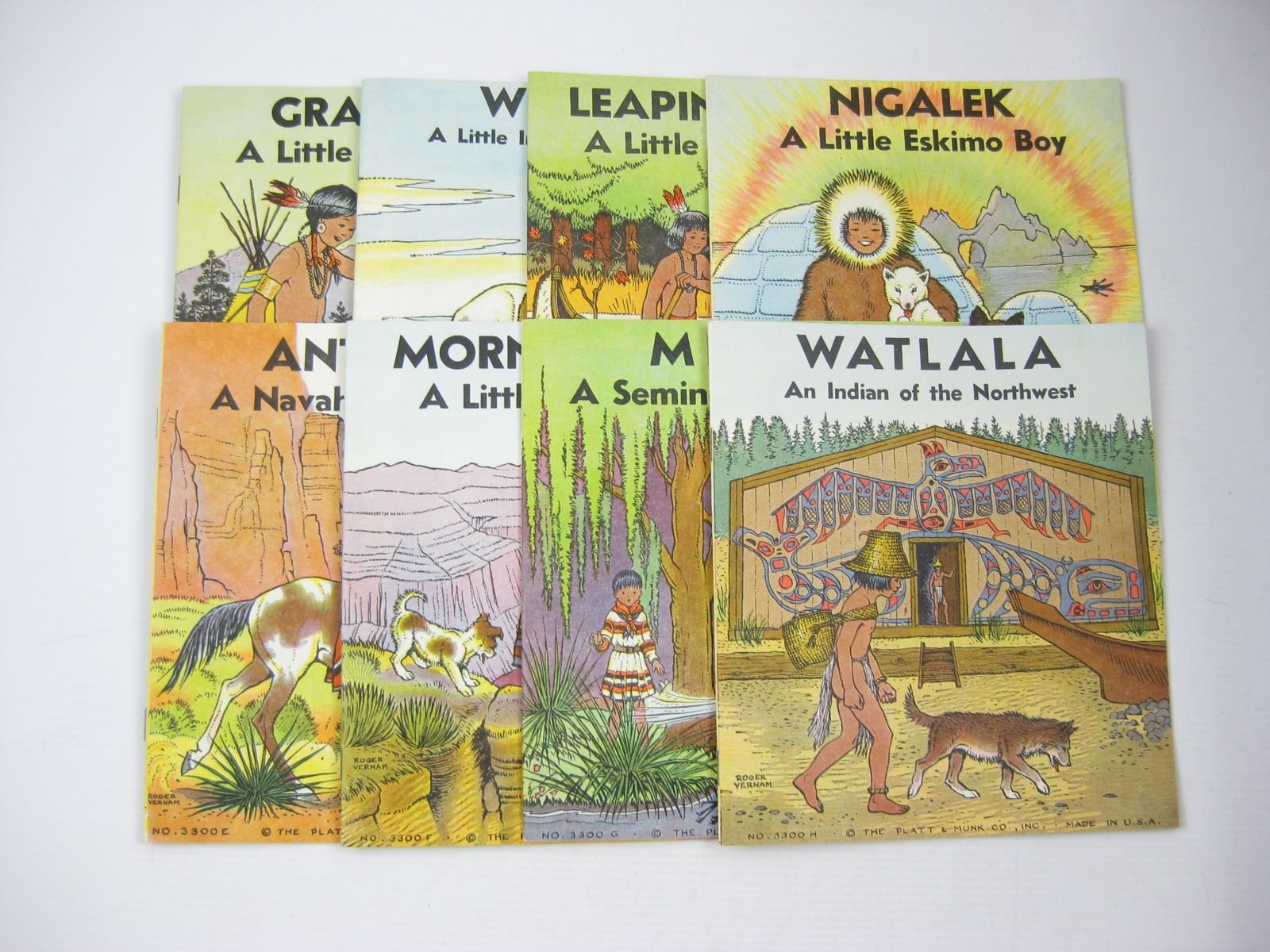 Photo of MY INDIAN TALE LIBRARY illustrated by Vernam, Roger published by The Platt And Munk Co. Inc. (STOCK CODE: 1502910)  for sale by Stella & Rose's Books