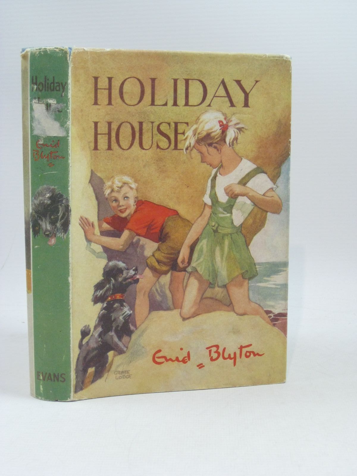 Photo of HOLIDAY HOUSE written by Blyton, Enid illustrated by Lodge, Grace published by Evans Brothers Limited (STOCK CODE: 1504521)  for sale by Stella & Rose's Books