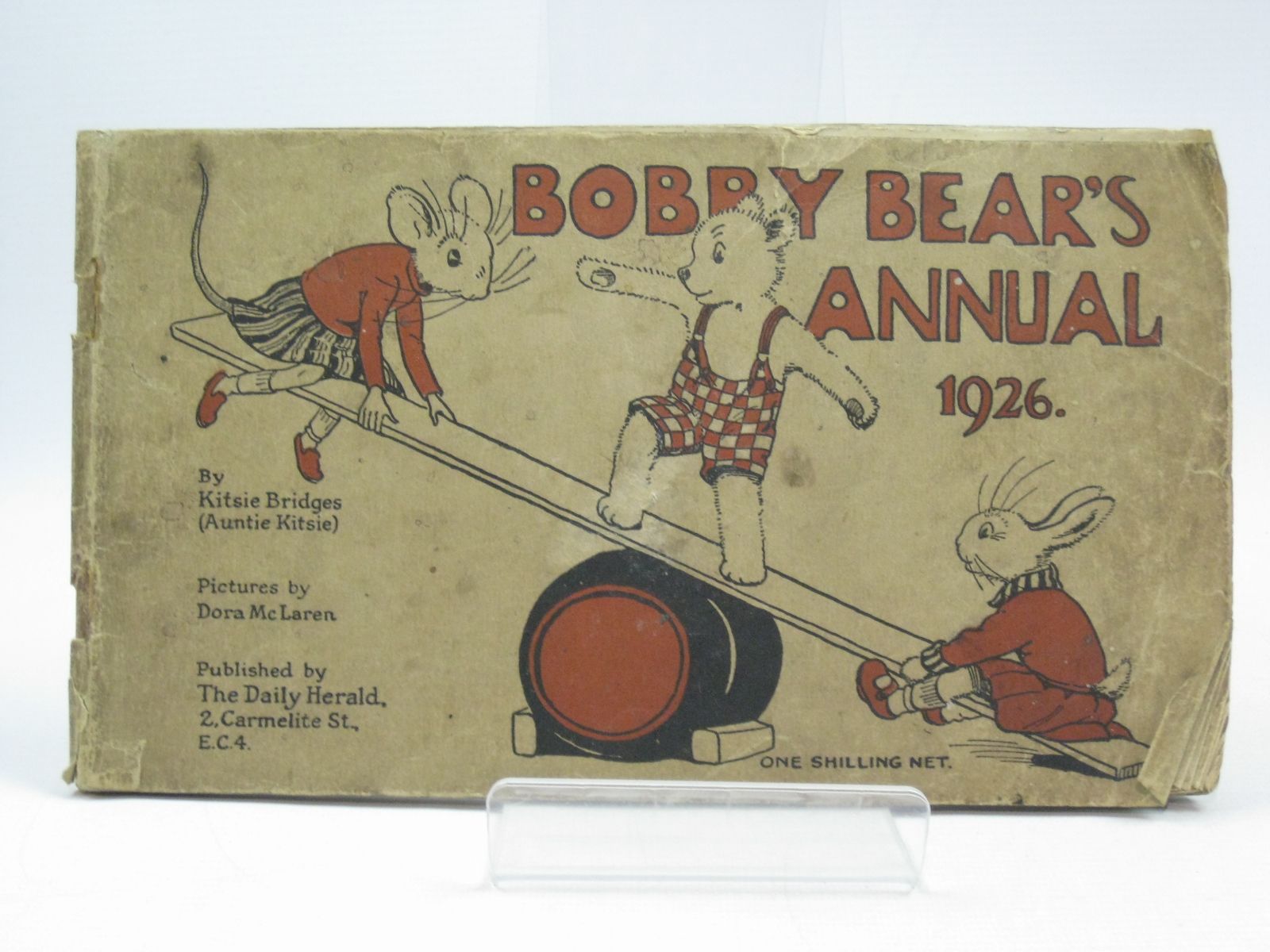 Photo of BOBBY BEAR'S ANNUAL 1926 written by Bridges, Kitsie illustrated by McLaren, Dora published by Daily Herald (STOCK CODE: 1504608)  for sale by Stella & Rose's Books