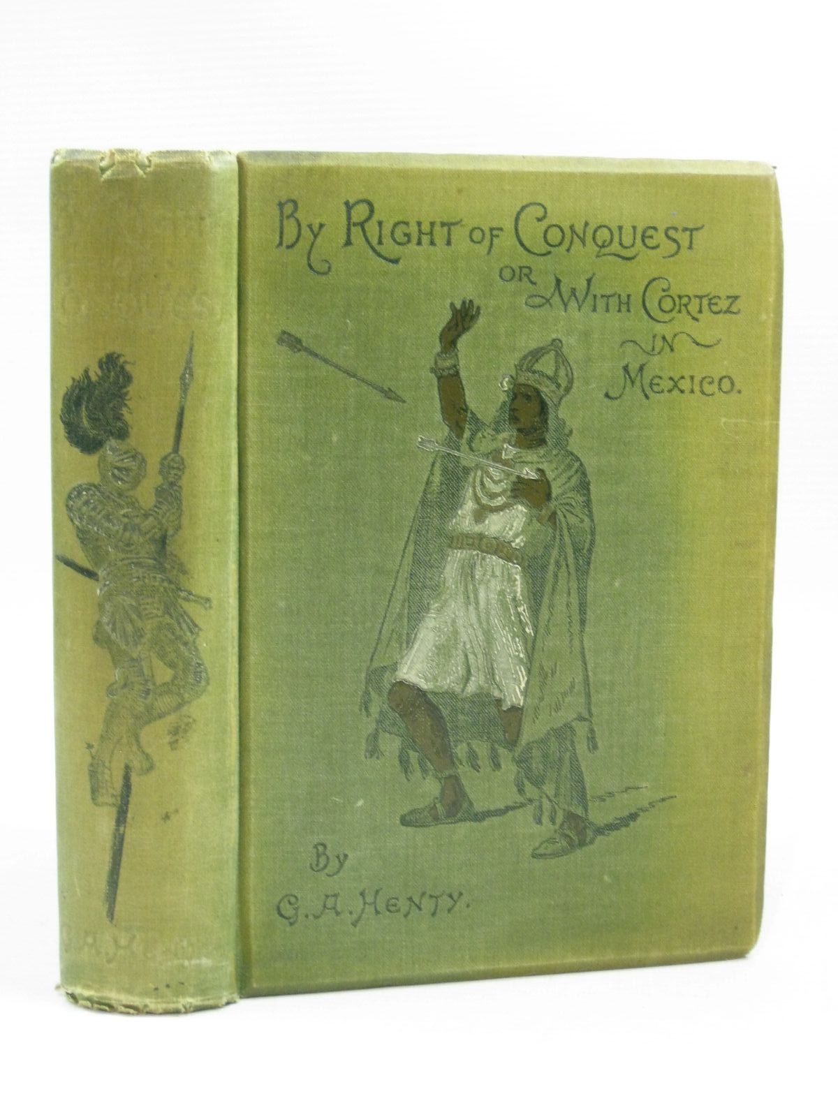 Photo of BY RIGHT OF CONQUEST written by Henty, G.A. illustrated by Stacey, W.S. published by Blackie &amp; Son Ltd. (STOCK CODE: 1504639)  for sale by Stella & Rose's Books