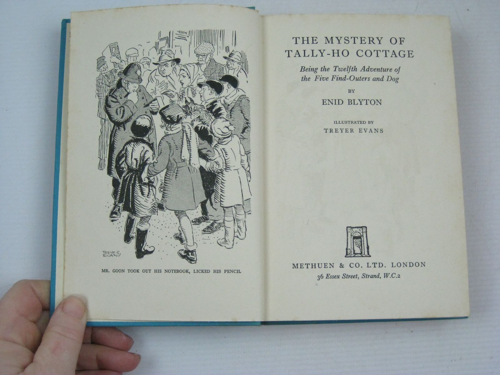 Stella & Rose's Books : THE MYSTERY OF TALLY-HO COTTAGE Written By Enid ...