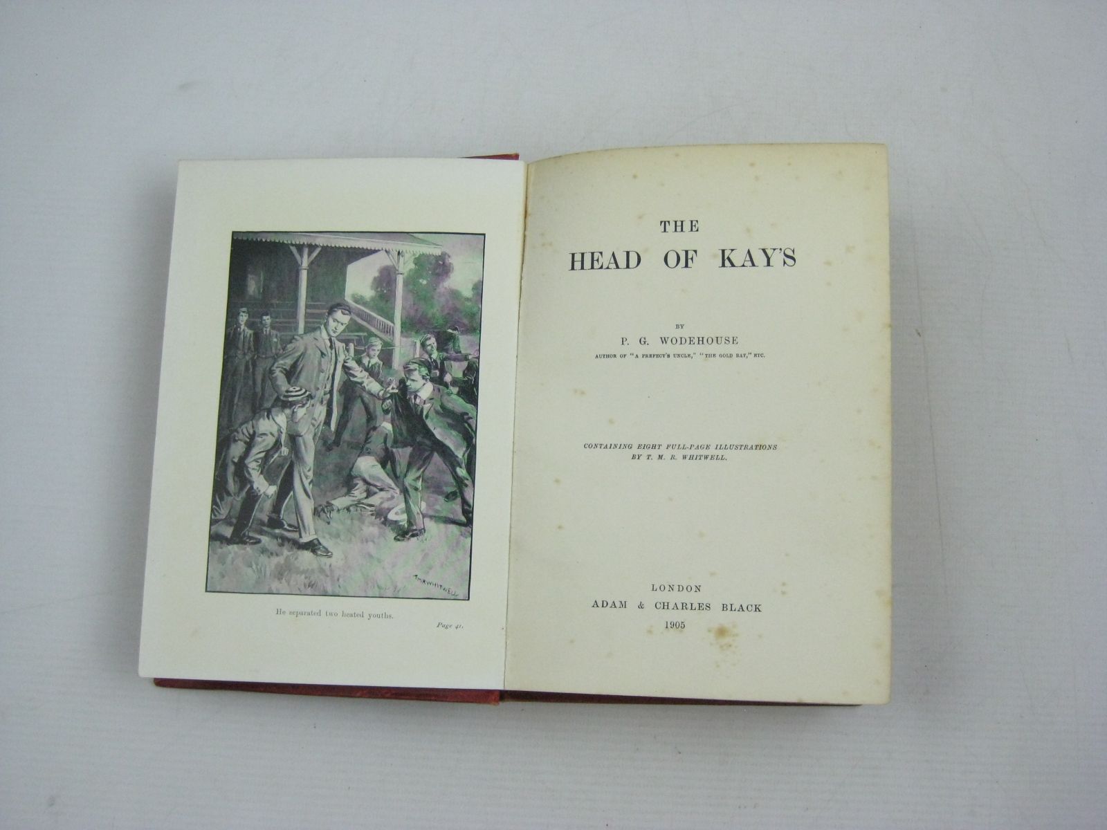 Photo of THE HEAD OF KAY'S written by Wodehouse, P.G. illustrated by Whitwell, T.M.R. published by Adam & Charles Black (STOCK CODE: 1504928)  for sale by Stella & Rose's Books