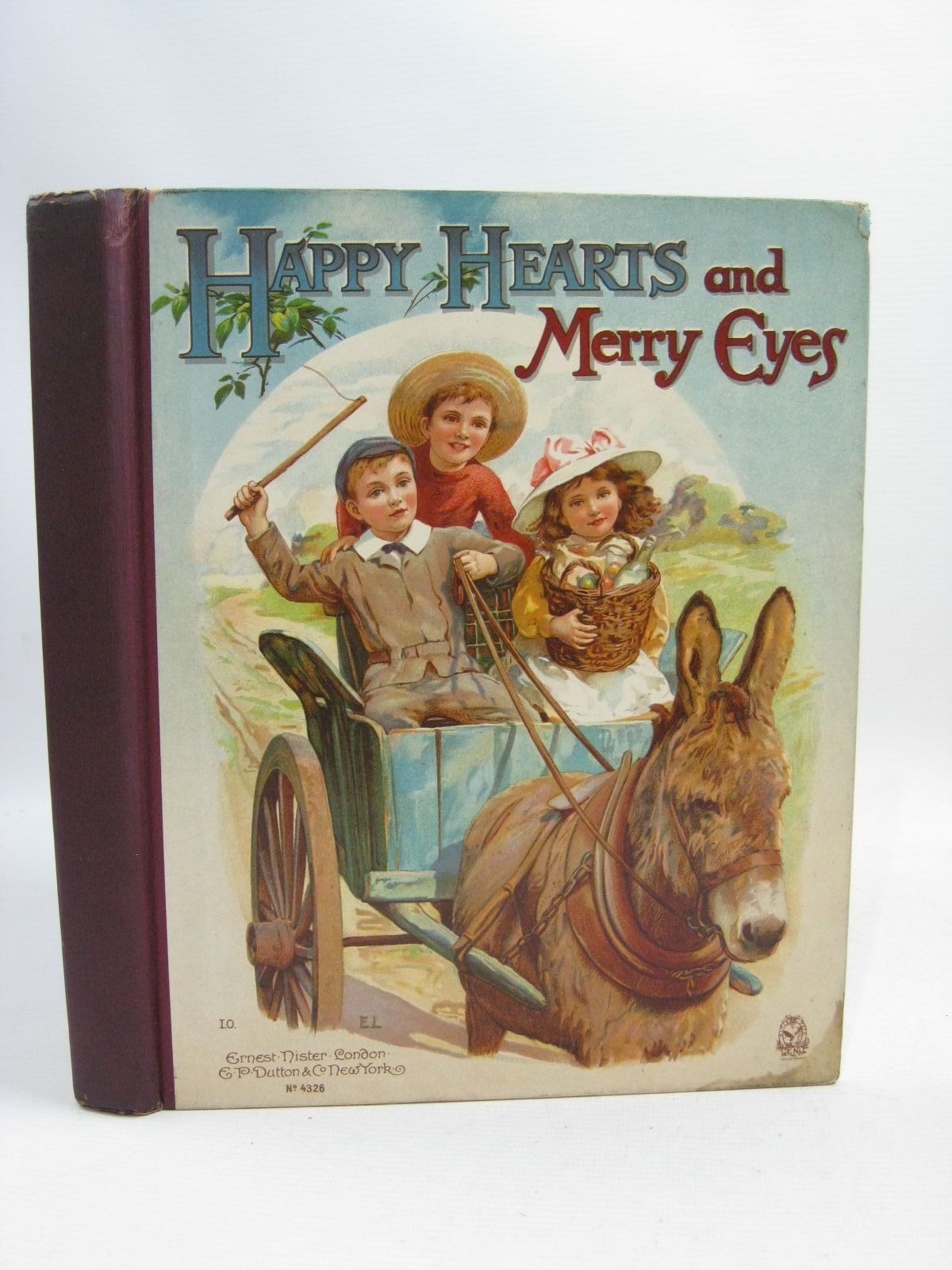 Photo of HAPPY HEARTS AND MERRY EYES written by Meade, L.T. Everett-Green, Evelyn Weedon, L.L. et al,  illustrated by Wain, Louis Foster, W. Robinson, Gordon et al.,  published by Ernest Nister, E.P. Dutton &amp; Co. (STOCK CODE: 1505464)  for sale by Stella & Rose's Books