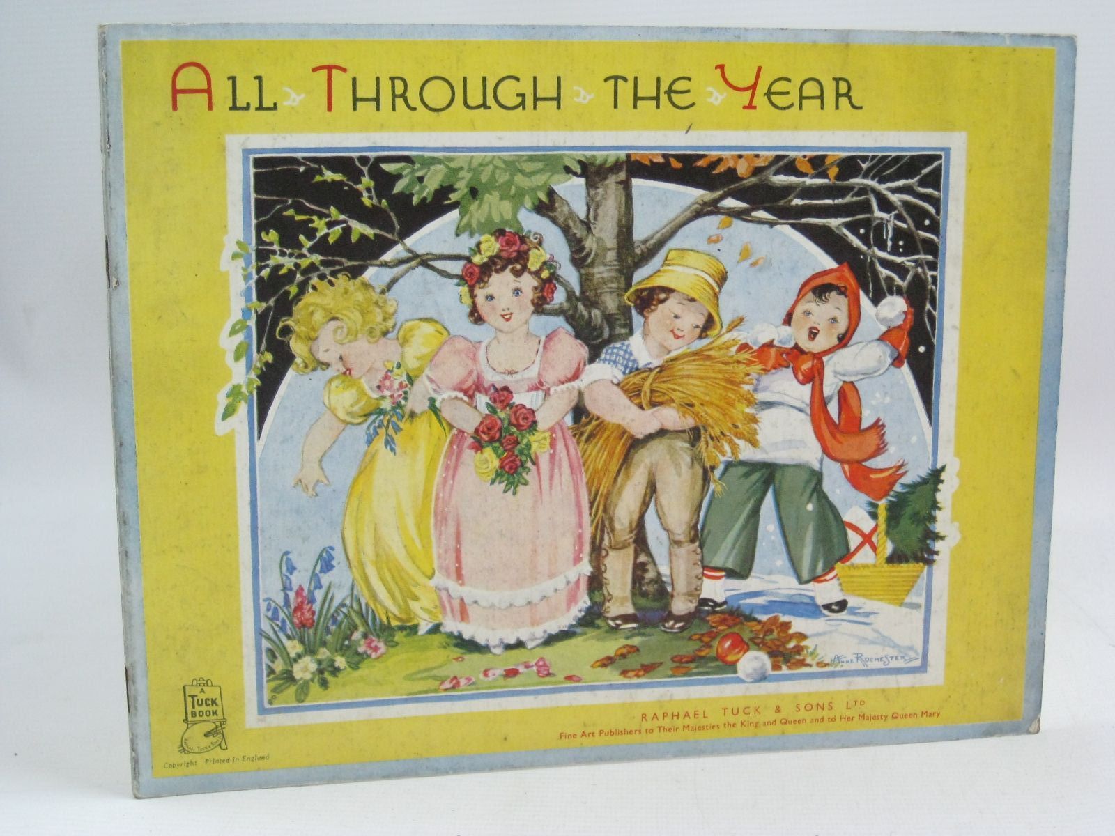 Photo of ALL THROUGH THE YEAR illustrated by Rochester, Anne published by Raphael Tuck &amp; Sons Ltd. (STOCK CODE: 1505564)  for sale by Stella & Rose's Books