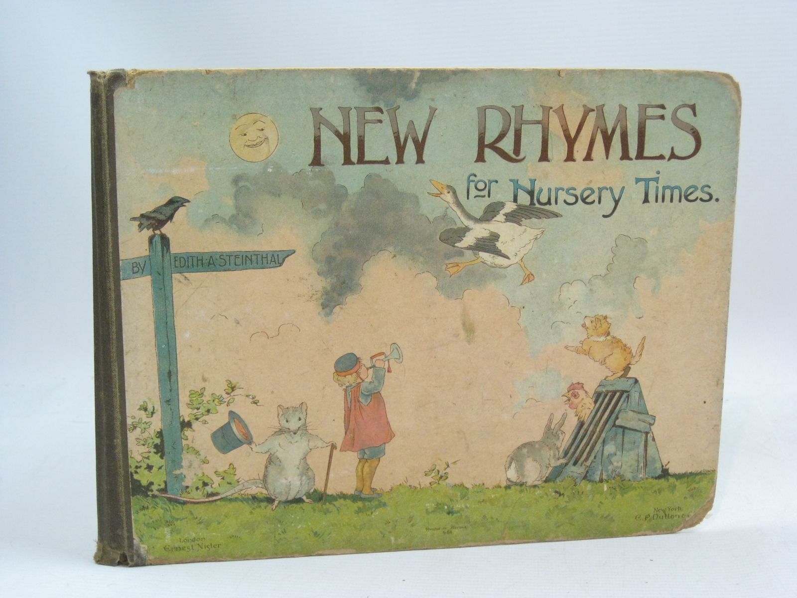 Photo of NEW RHYMES FOR NURSERY TIMES written by Steinthal, Edith A. published by E.P. Dutton & Co. (STOCK CODE: 1505879)  for sale by Stella & Rose's Books