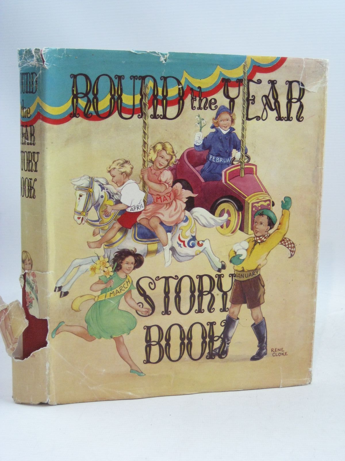 Photo of ROUND THE YEAR STORY BOOK written by Hyder, Alan Lawrence, Berta Batchelor, Vivien et al, illustrated by Cloke, Rene Roberts, Lunt Parker, Neave Soper, Eileen et al., published by P.R. Gawthorn Ltd. (STOCK CODE: 1505917)  for sale by Stella & Rose's Books
