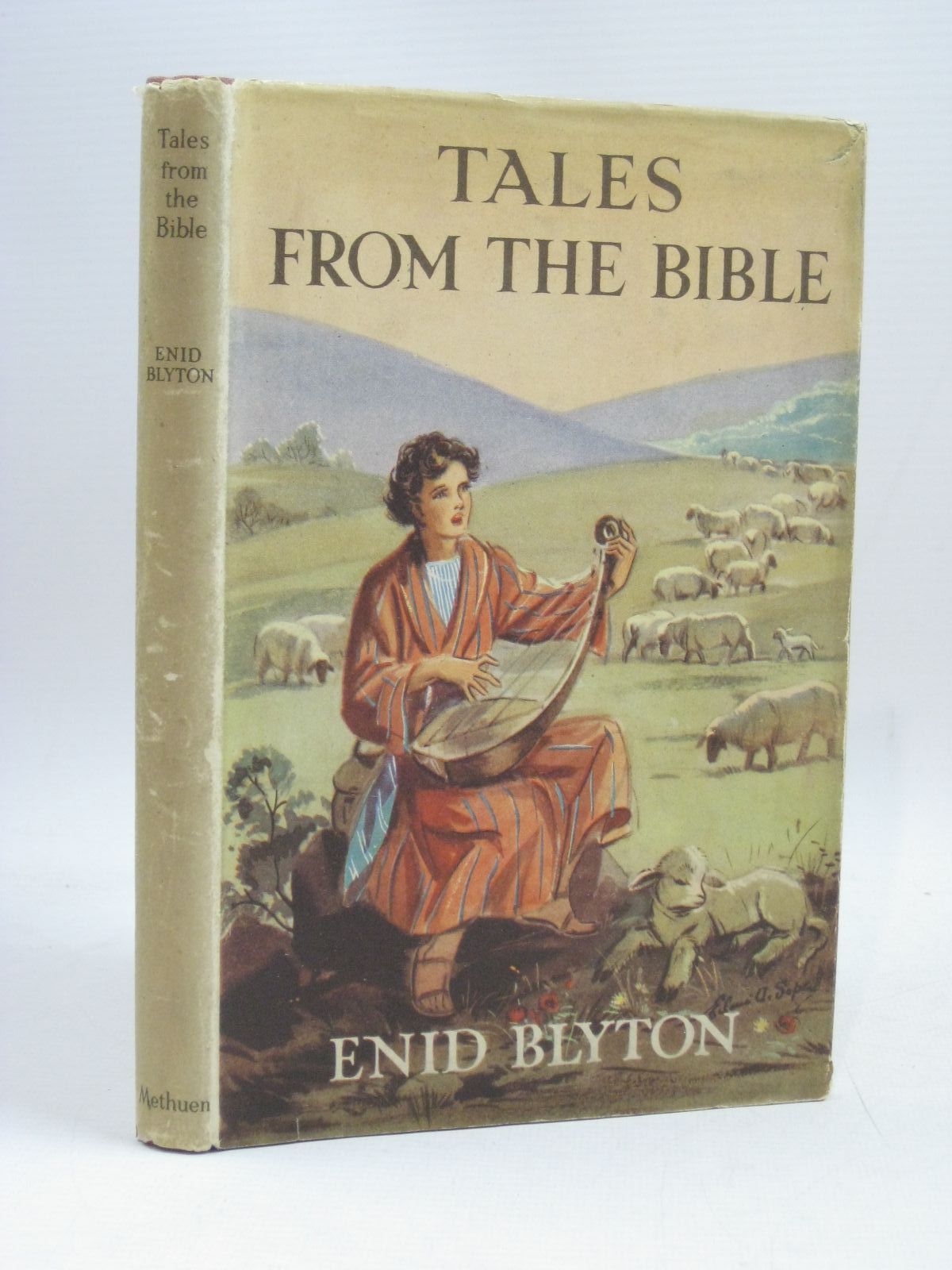 Photo of TALES FROM THE BIBLE written by Blyton, Enid illustrated by Soper, Eileen published by Methuen &amp; Co. Ltd. (STOCK CODE: 1506133)  for sale by Stella & Rose's Books